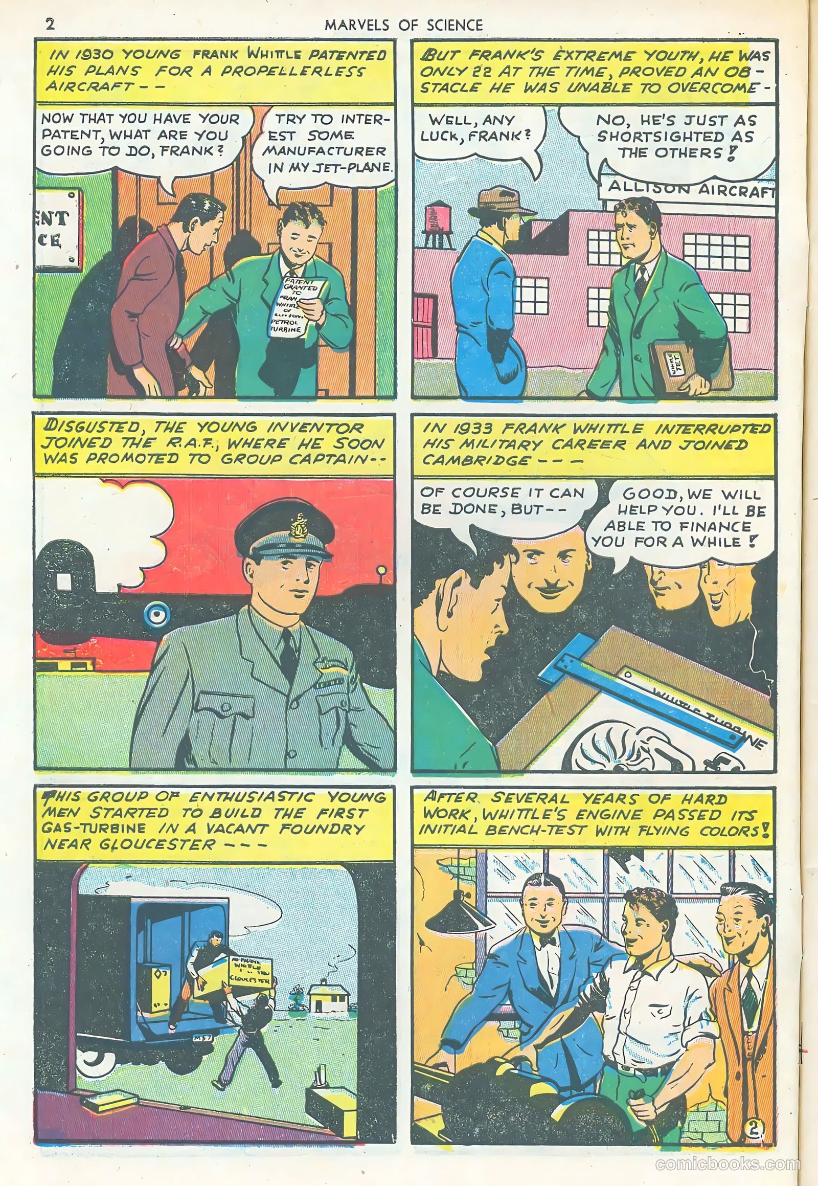 Marvels of Science #1 (1946) — page 4 of 52