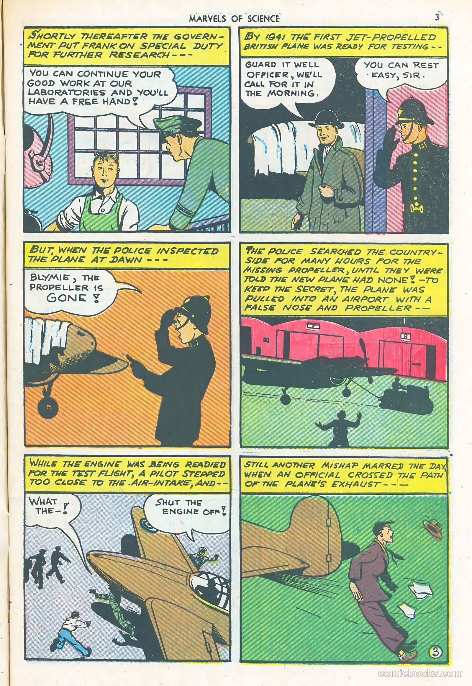 Marvels of Science #1 (1946) — page 5 of 52