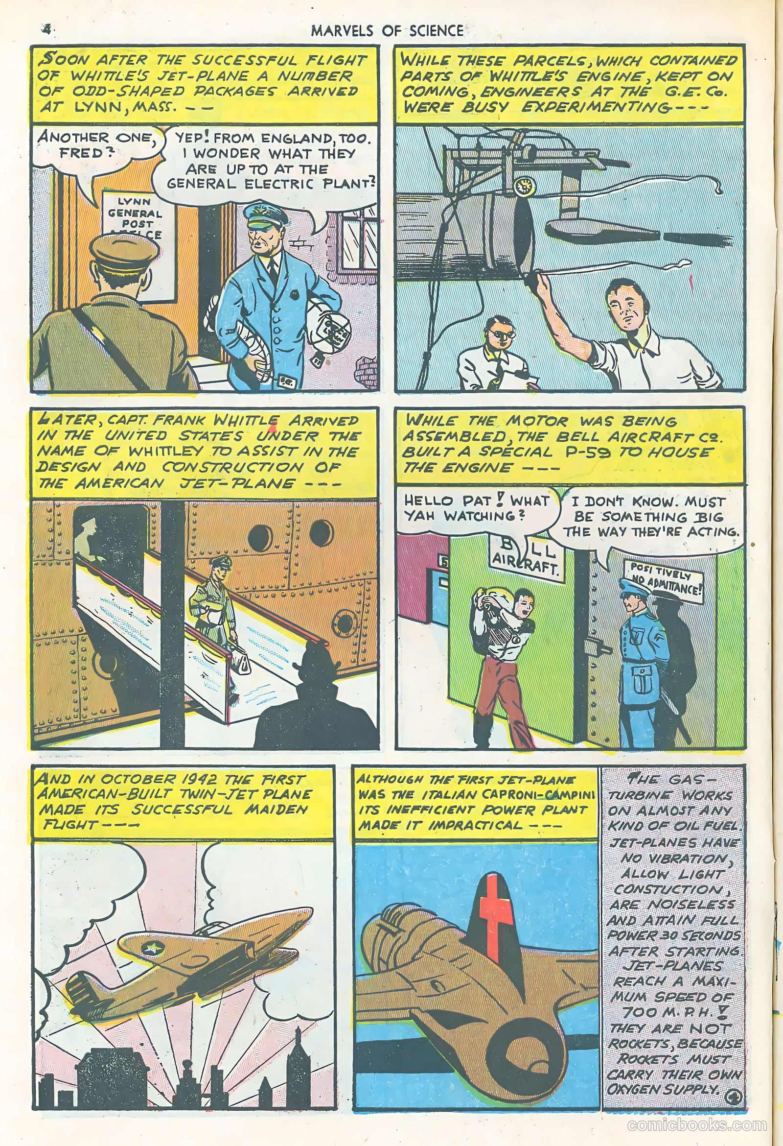 Marvels of Science #1 (1946) — page 6 of 52