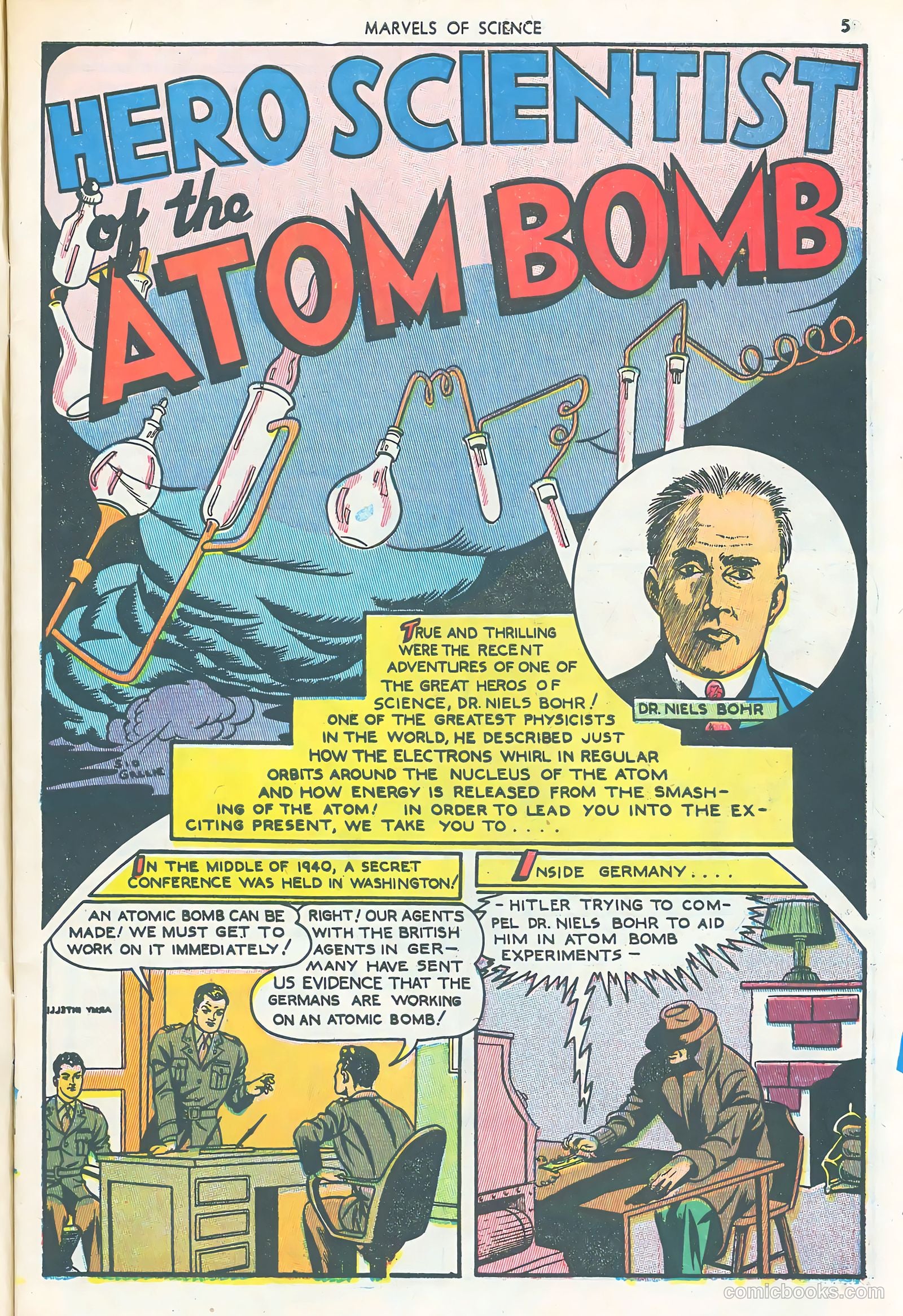 Marvels of Science #1 (1946) — page 7 of 52