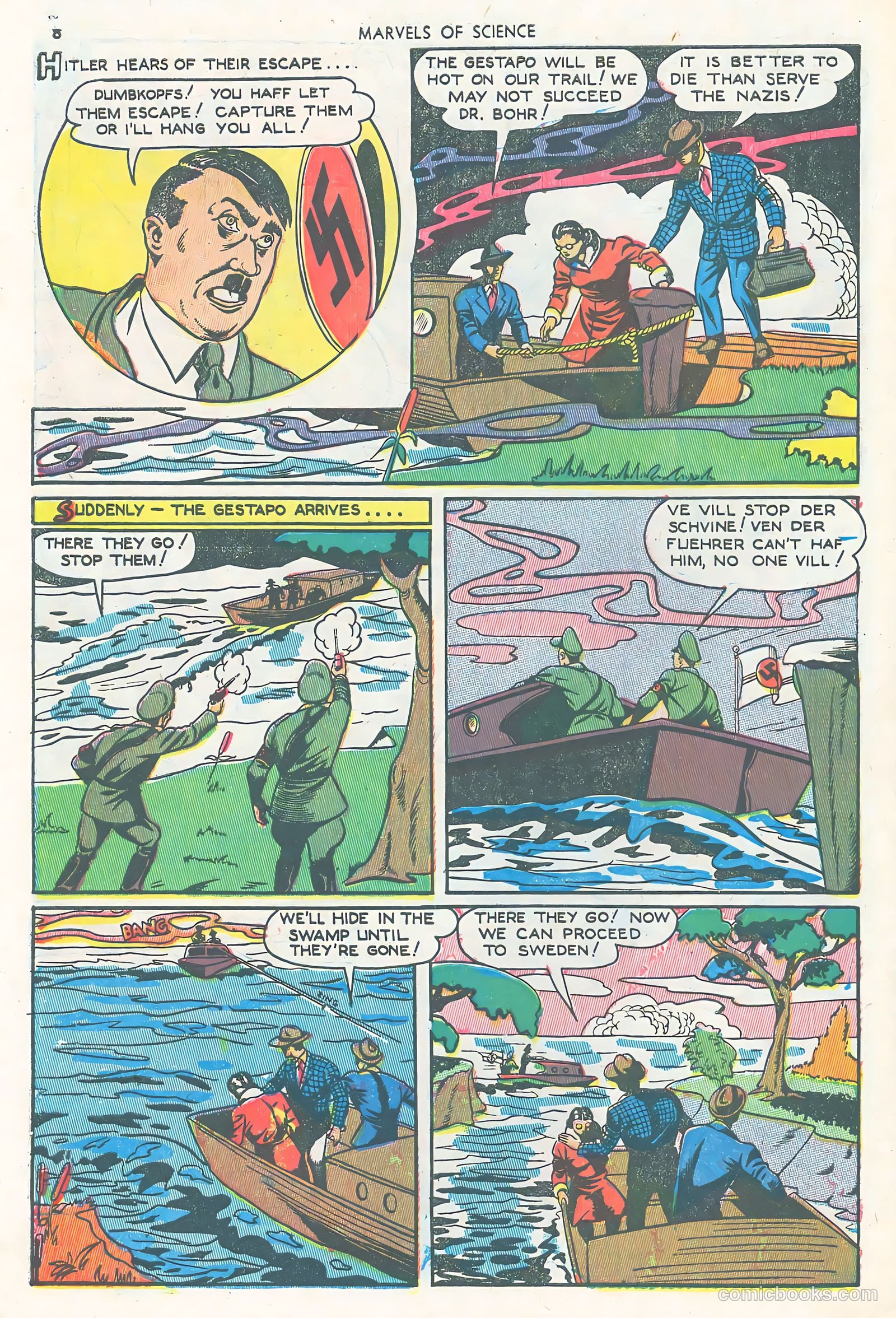 Marvels of Science #1 (1946) — page 10 of 52