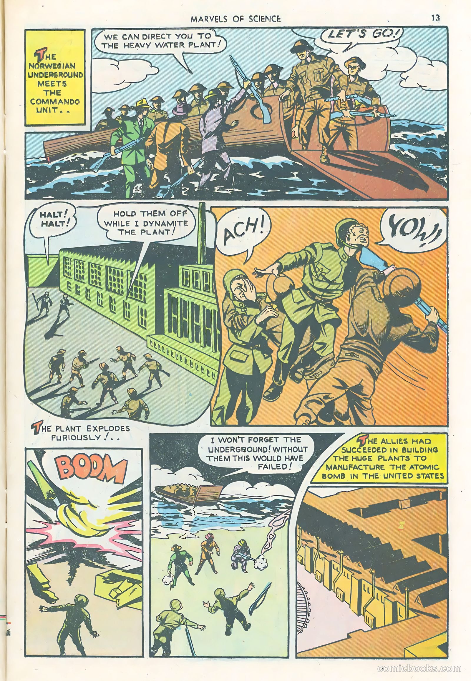 Marvels of Science #1 (1946) — page 15 of 52