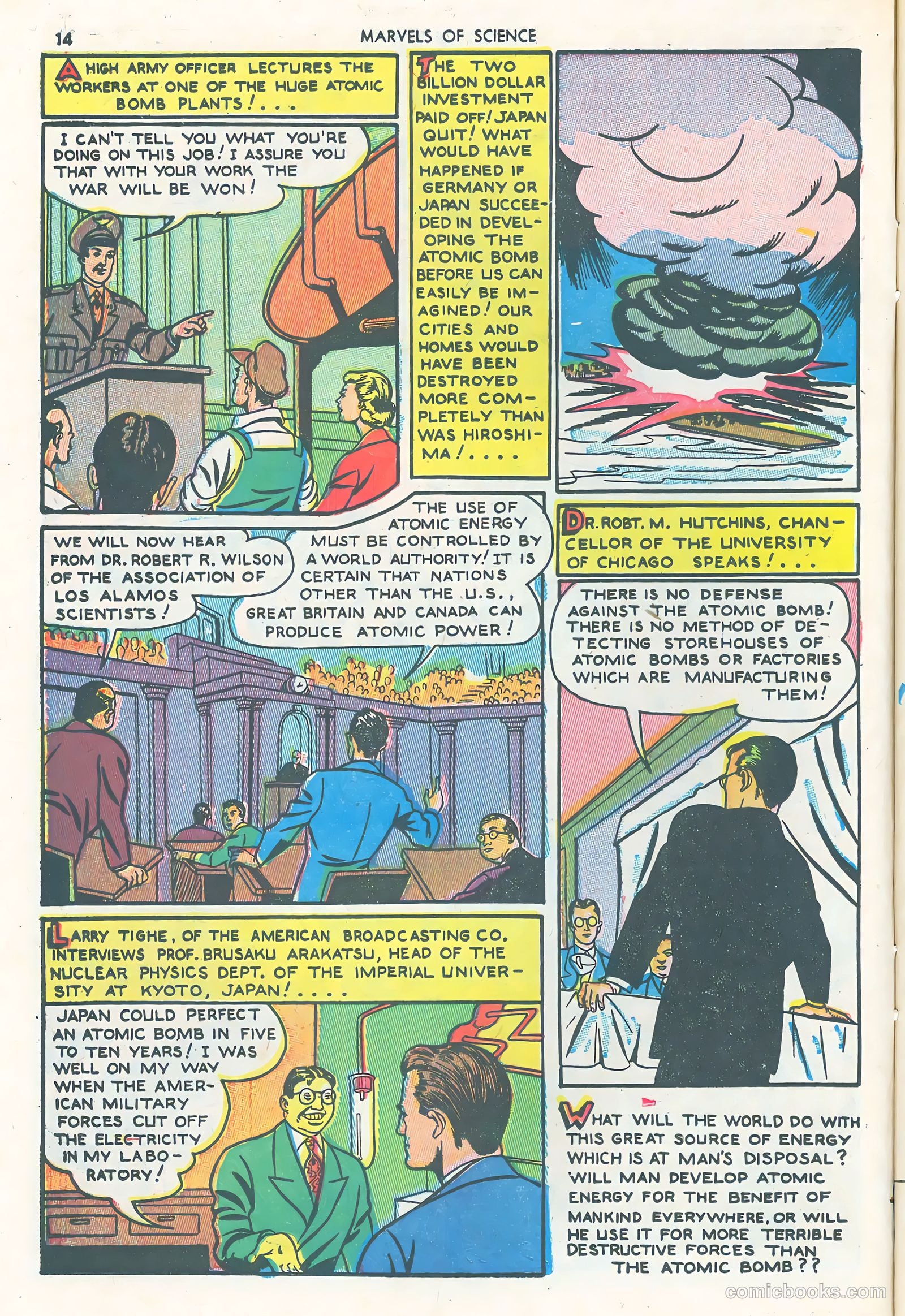 Marvels of Science #1 (1946) — page 16 of 52