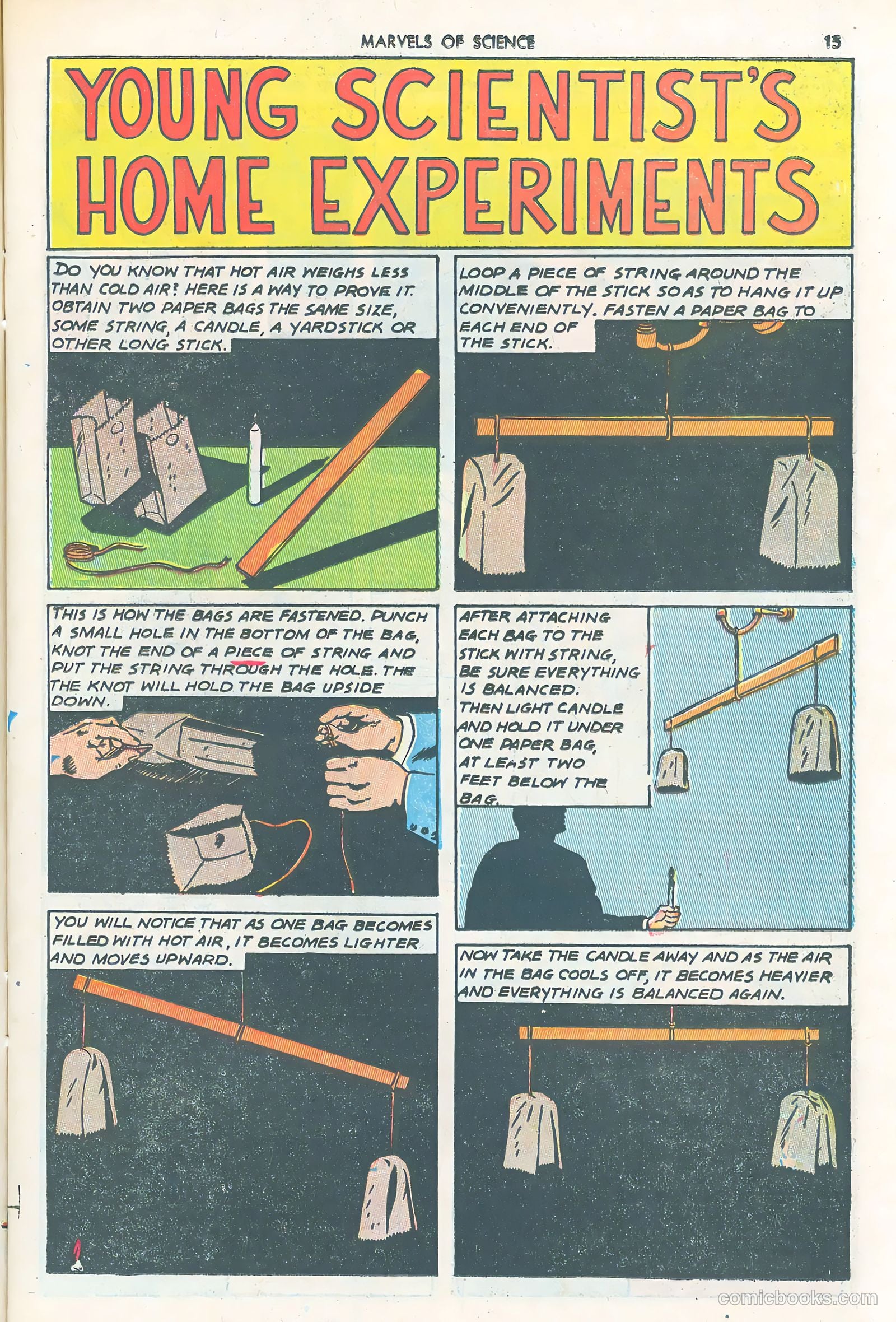 Marvels of Science #1 (1946) — page 17 of 52
