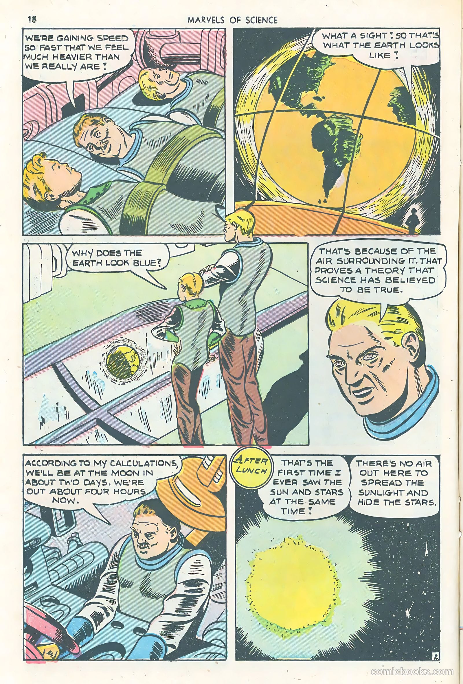Marvels of Science #1 (1946) — page 20 of 52