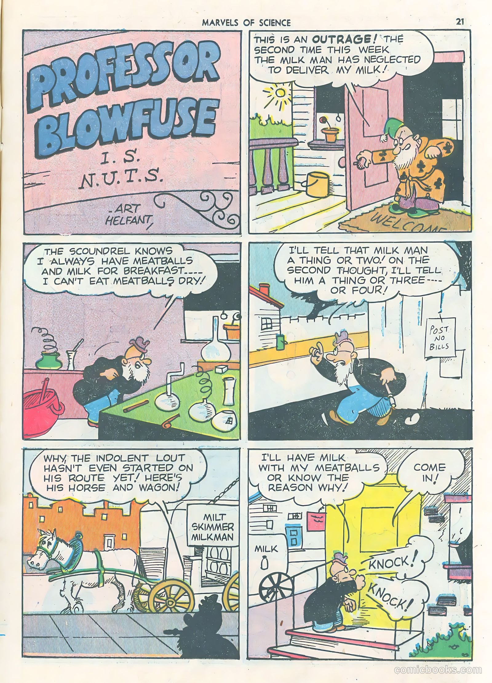 Marvels of Science #1 (1946) — page 23 of 52