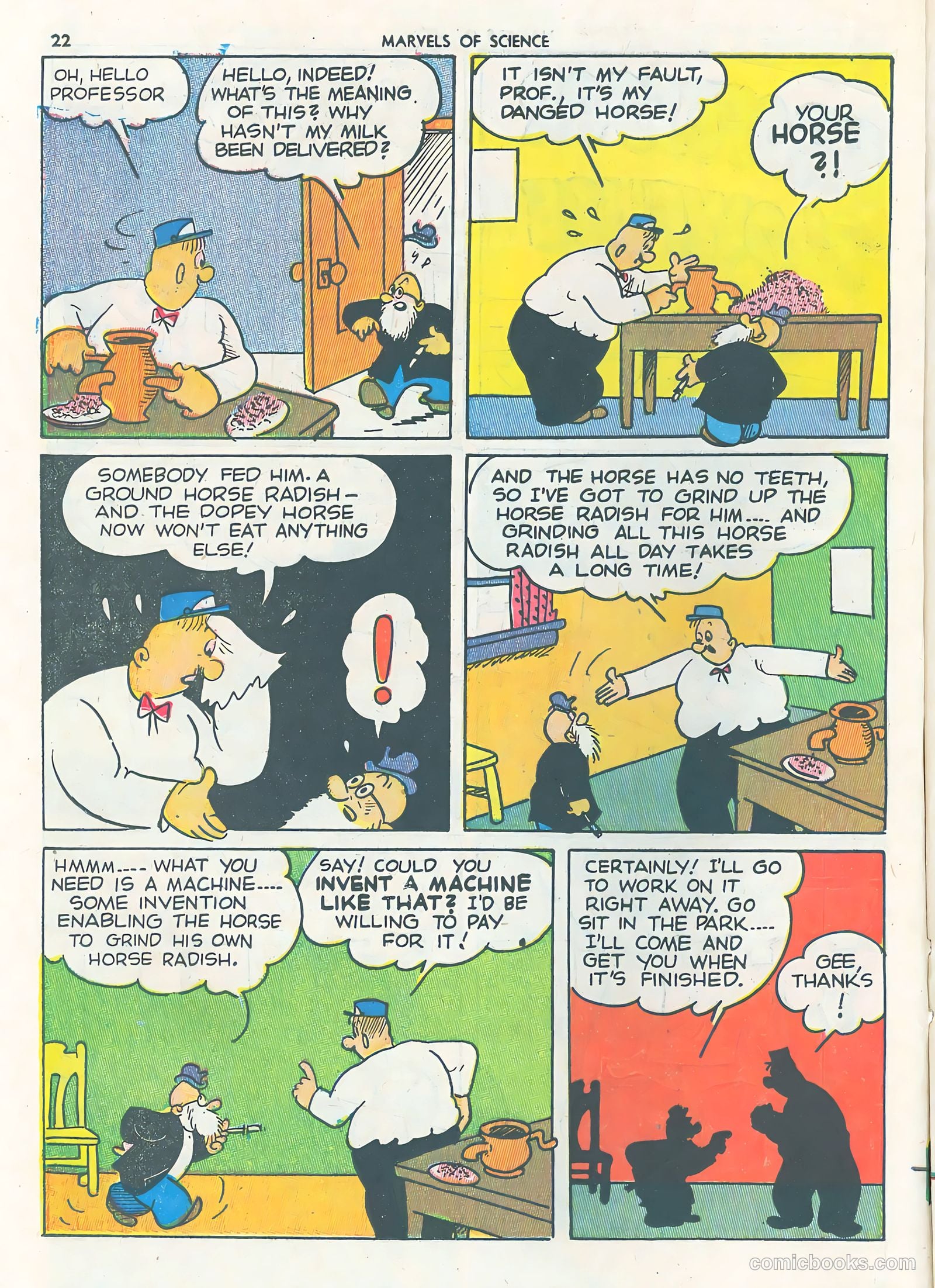 Marvels of Science #1 (1946) — page 24 of 52