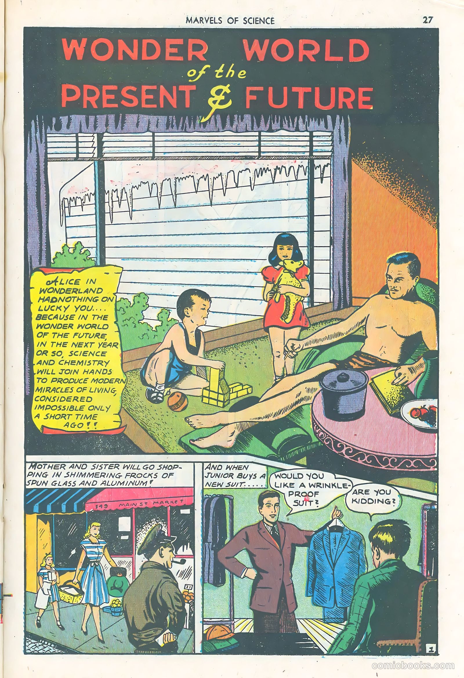 Marvels of Science #1 (1946) — page 29 of 52