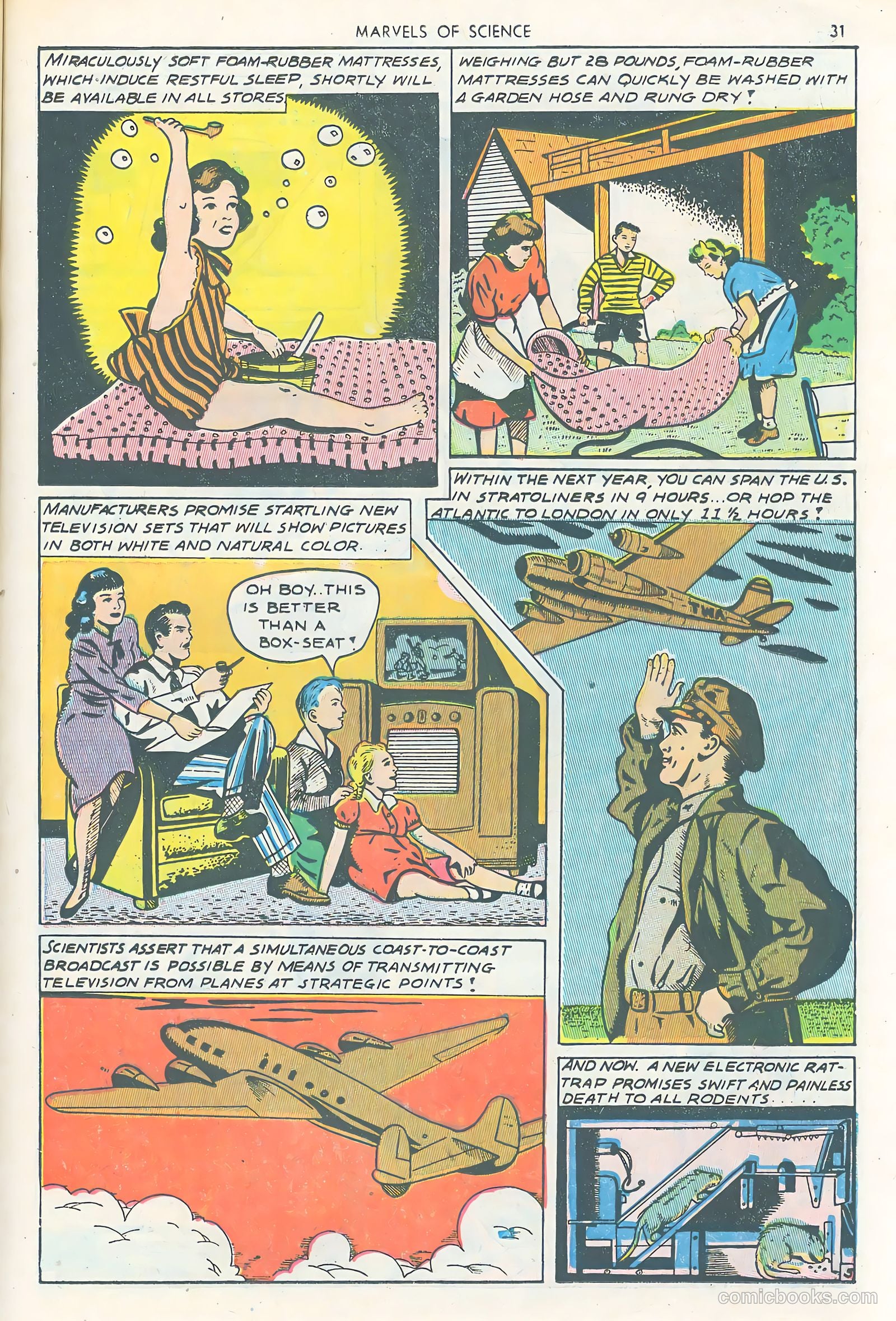 Marvels of Science #1 (1946) — page 33 of 52