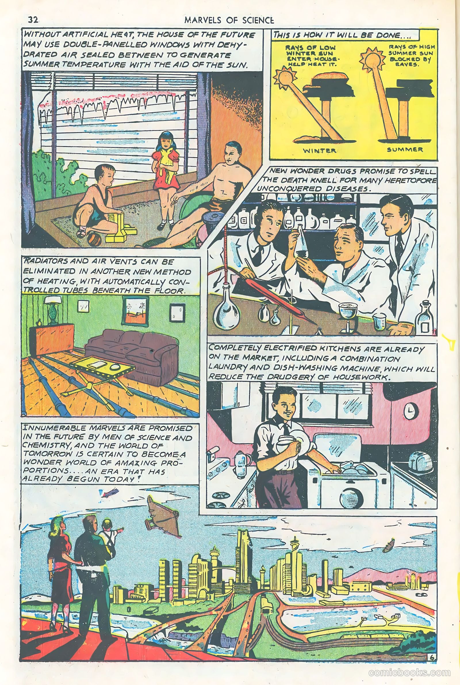 Marvels of Science #1 (1946) — page 34 of 52