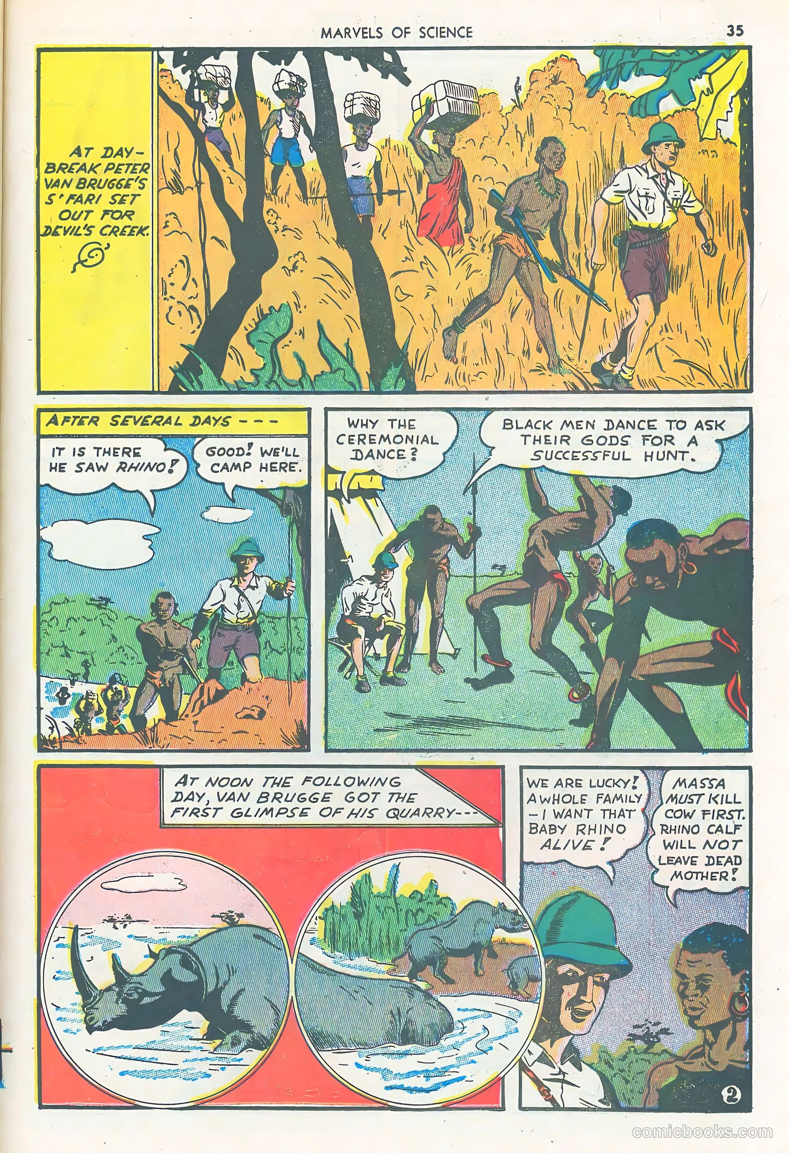 Marvels of Science #1 (1946) — page 37 of 52