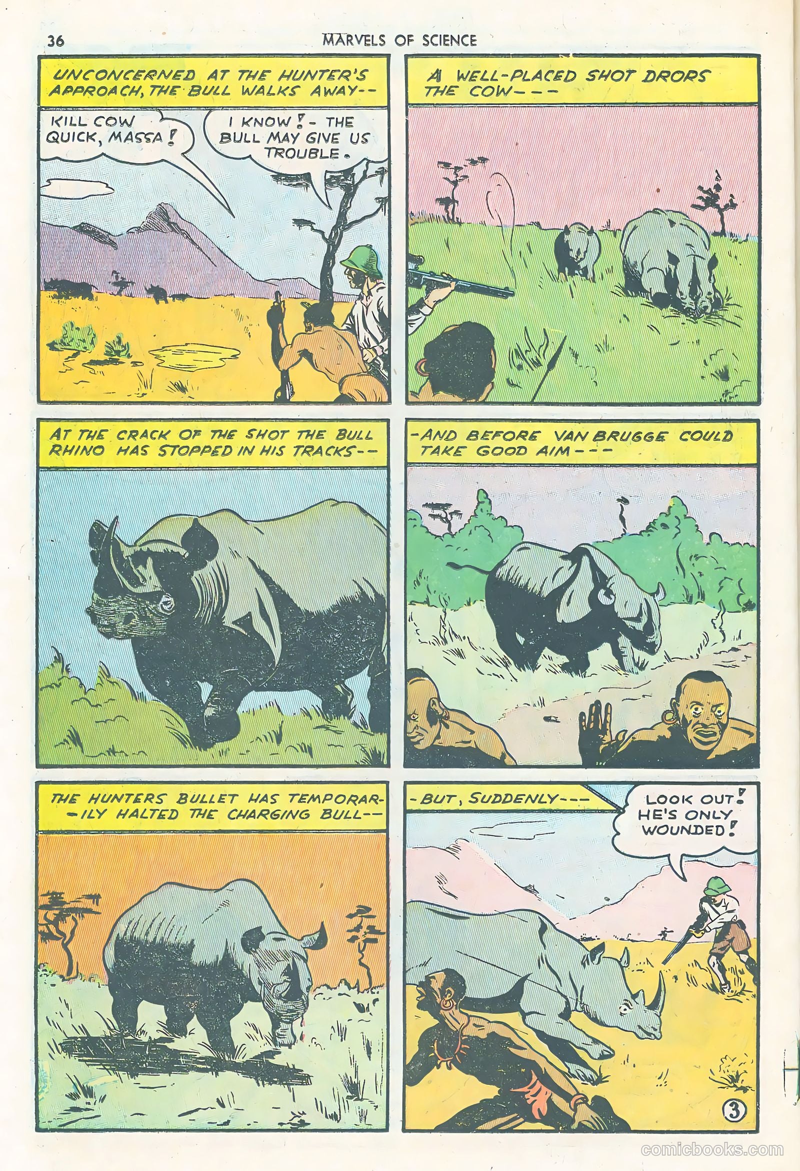 Marvels of Science #1 (1946) — page 38 of 52
