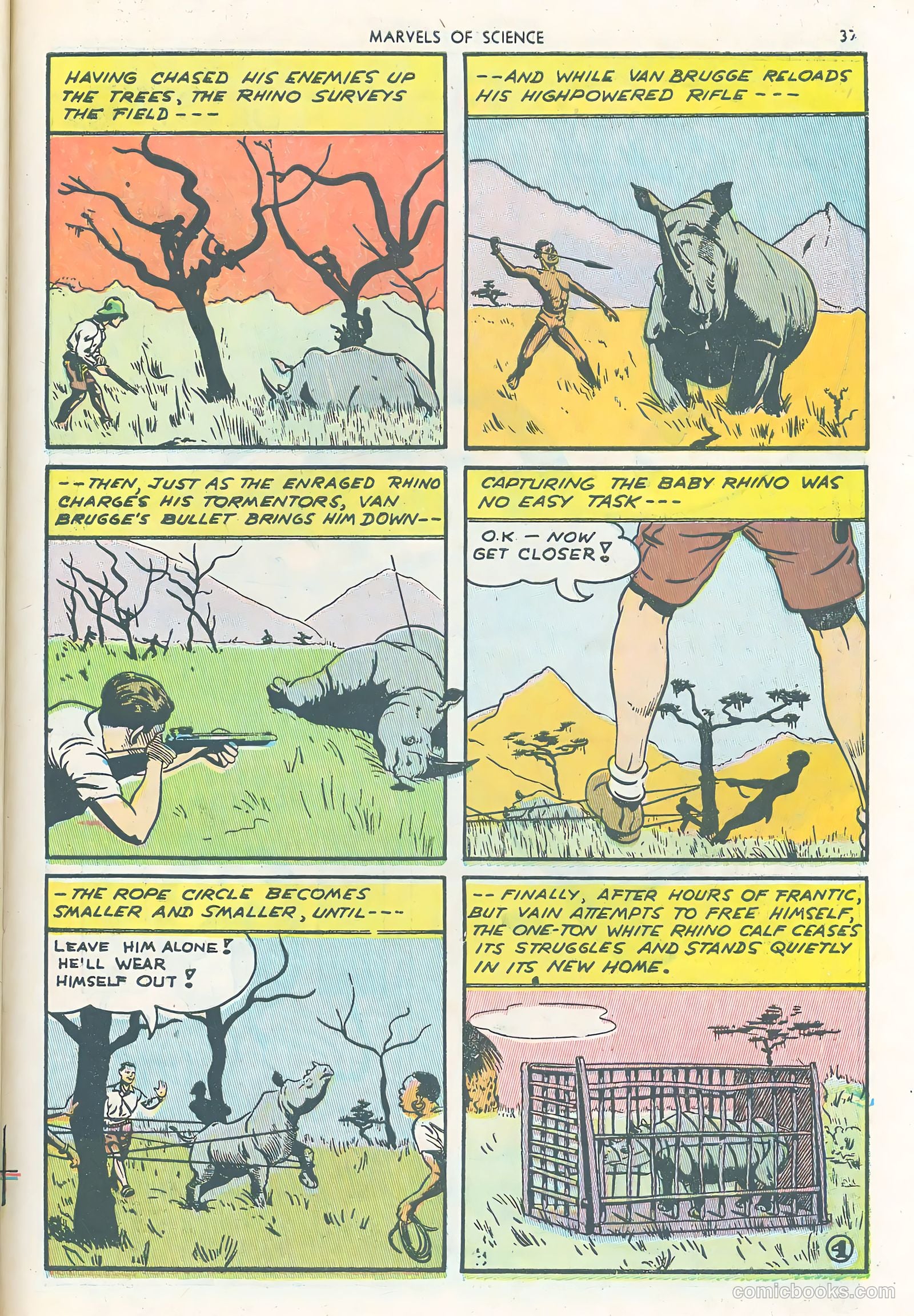 Marvels of Science #1 (1946) — page 39 of 52