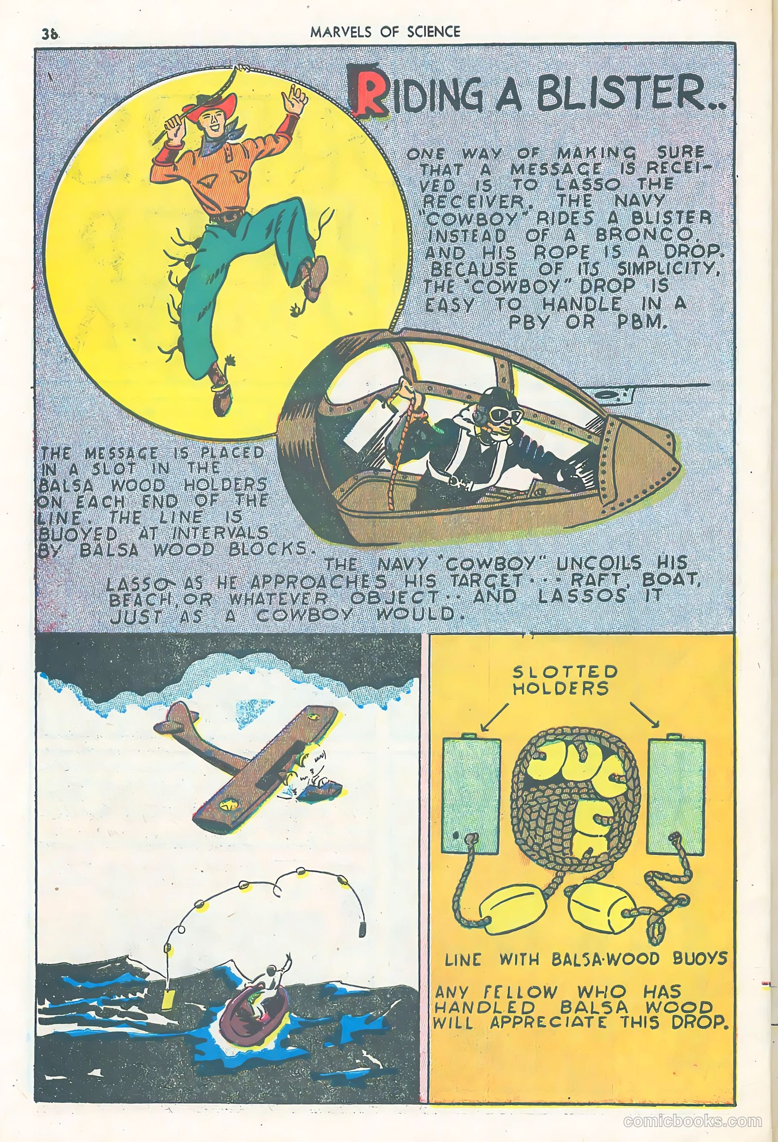 Marvels of Science #1 (1946) — page 40 of 52