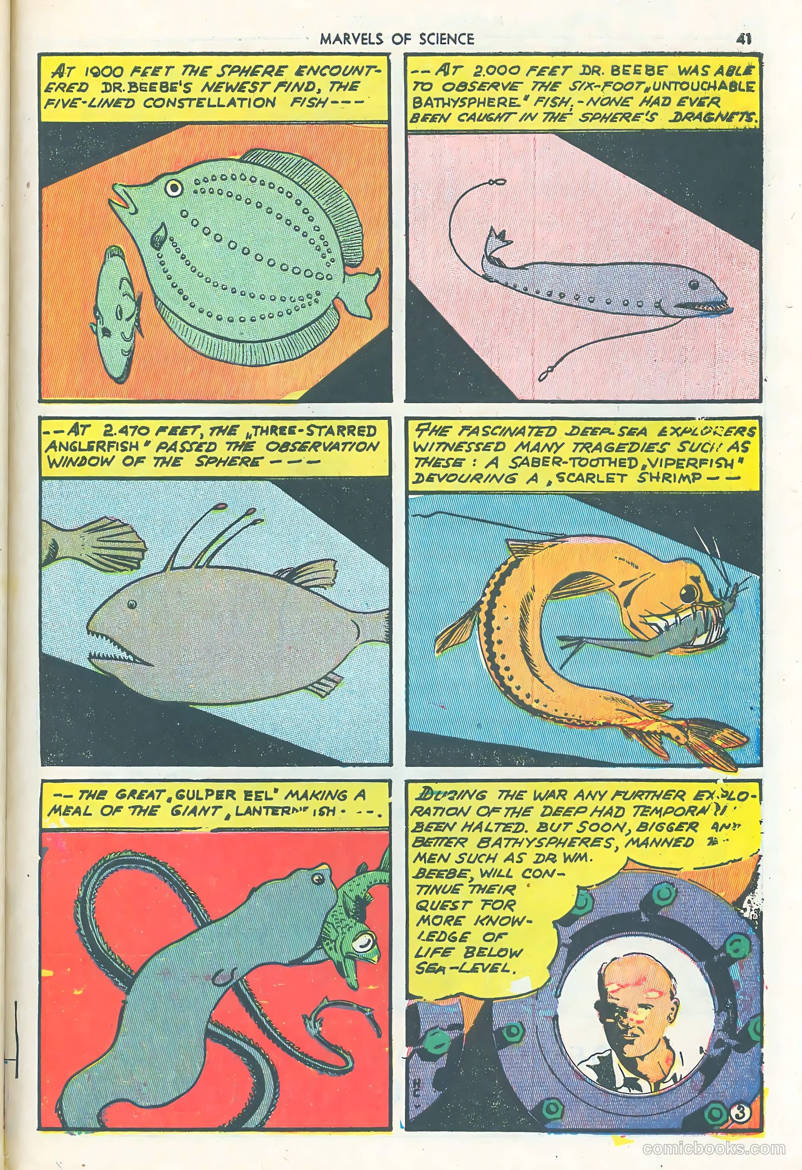 Marvels of Science #1 (1946) — page 43 of 52