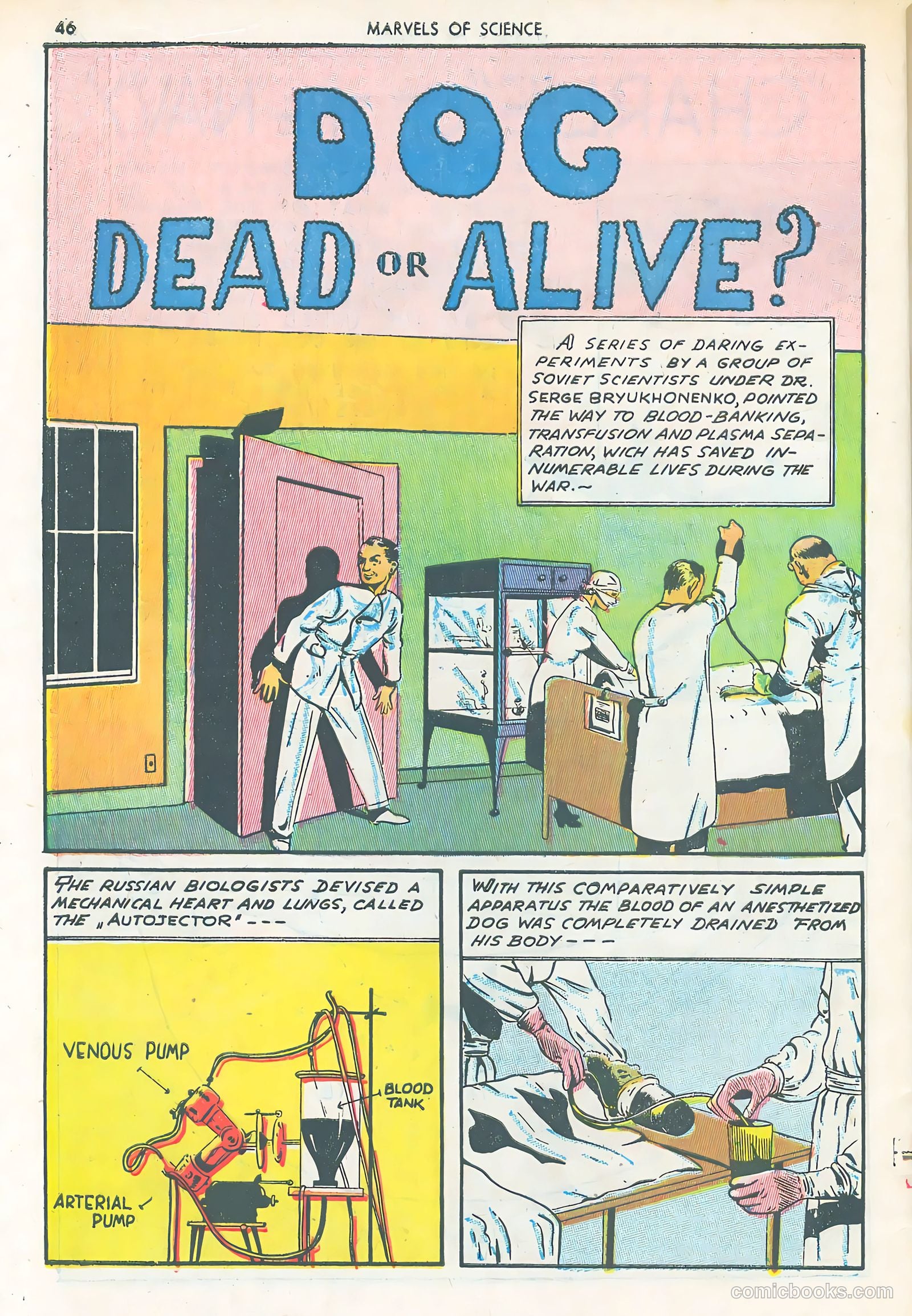 Marvels of Science #1 (1946) — page 48 of 52
