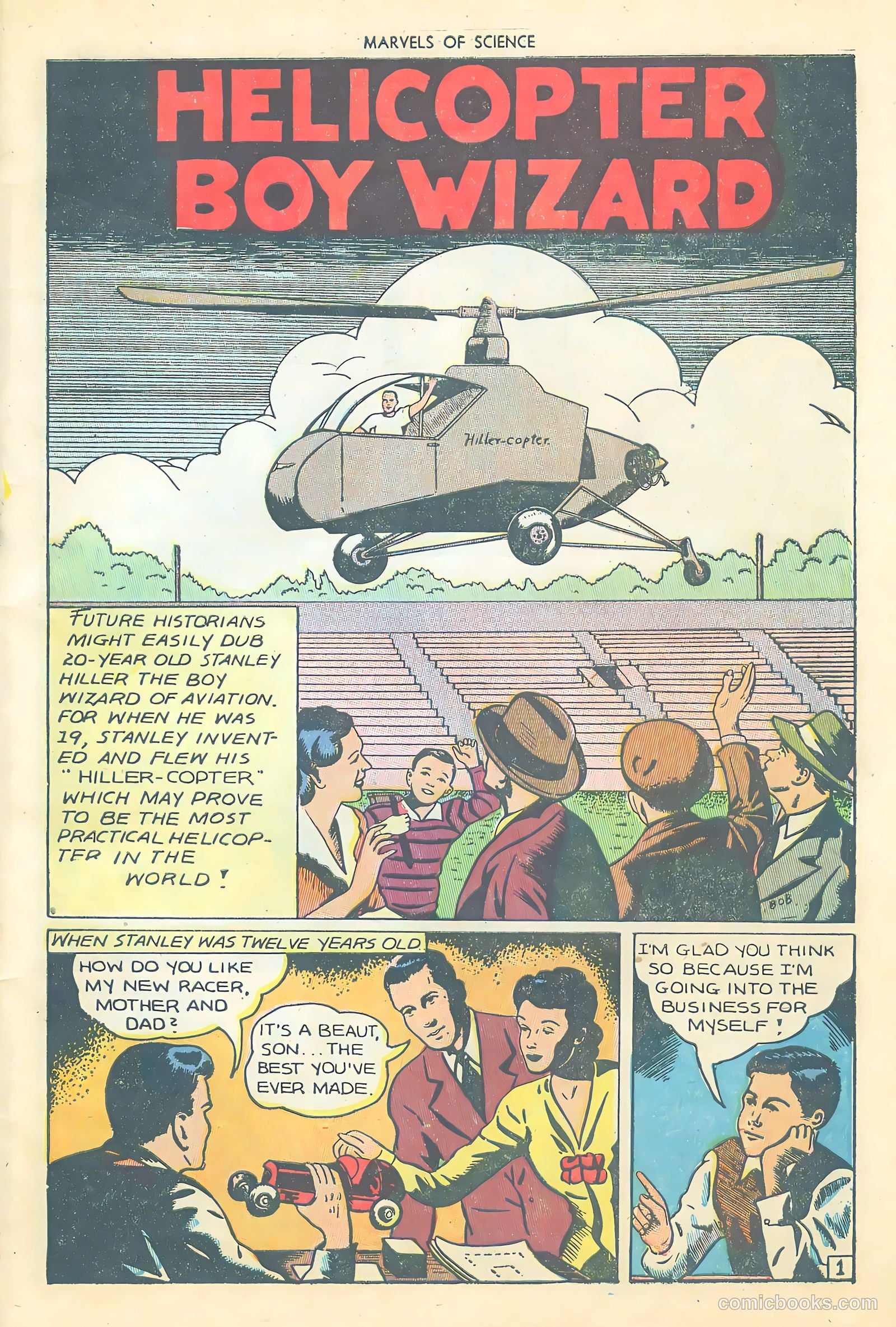 Marvels of Science #2 (1946) — page 3 of 52