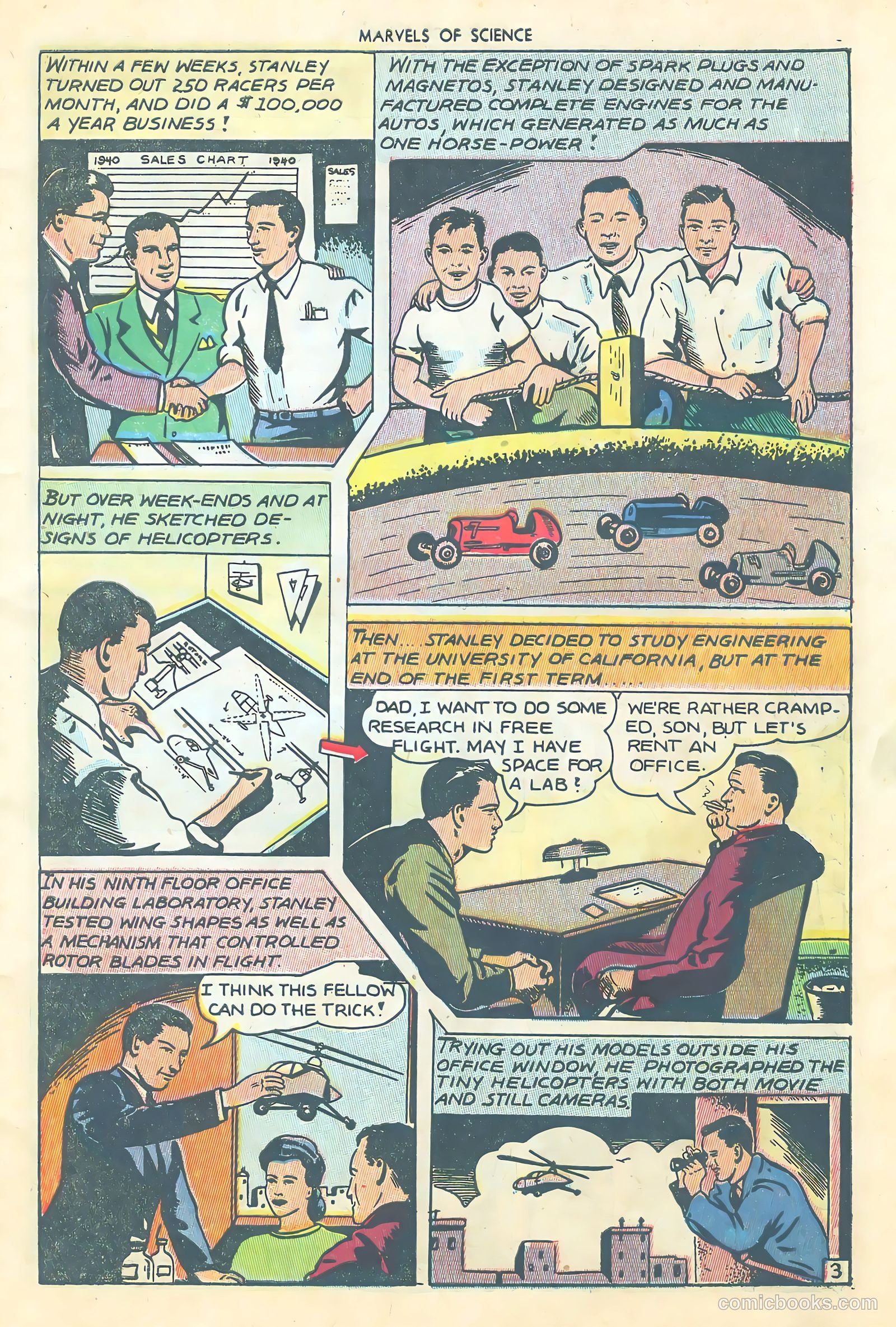 Marvels of Science #2 (1946) — page 5 of 52