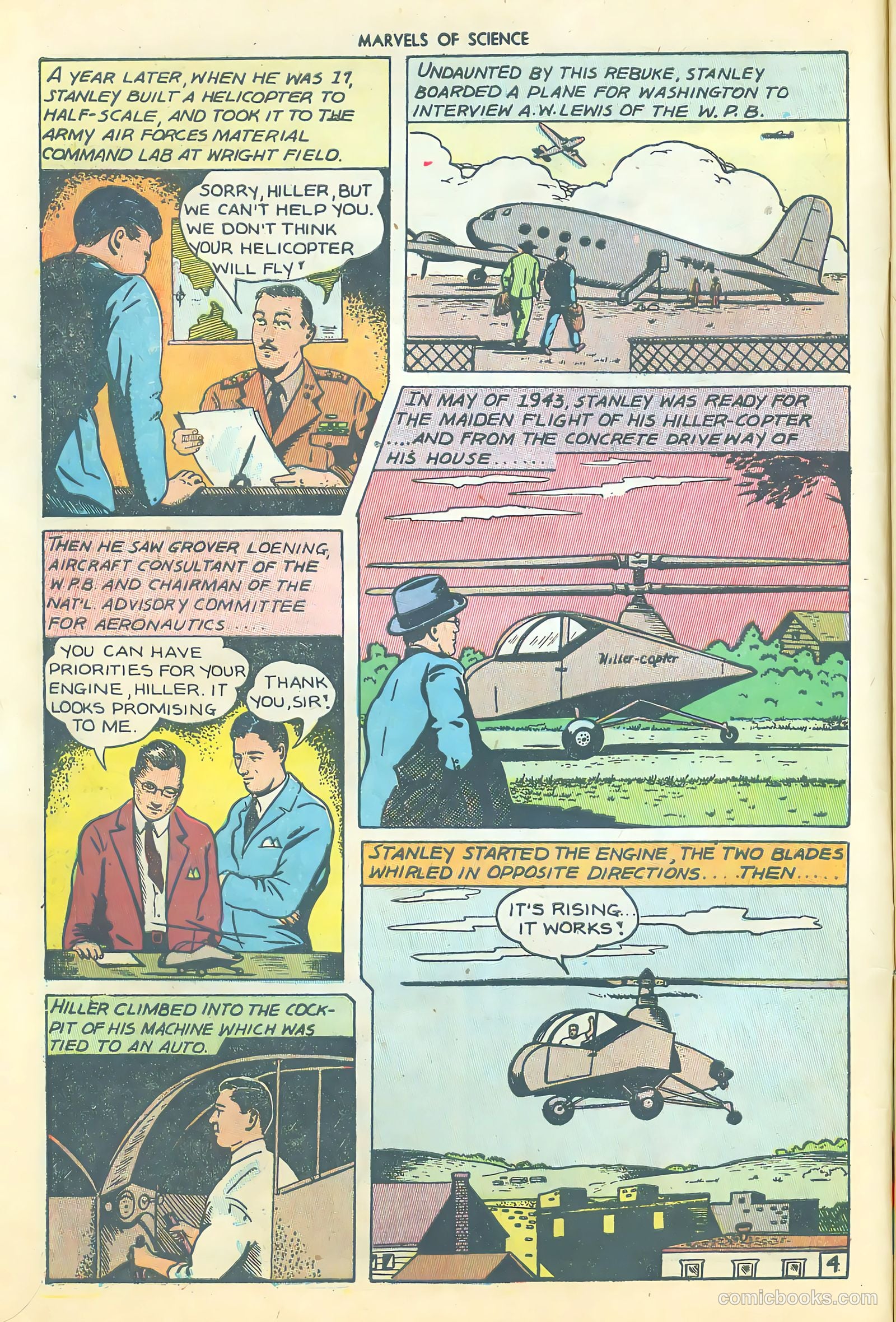 Marvels of Science #2 (1946) — page 6 of 52