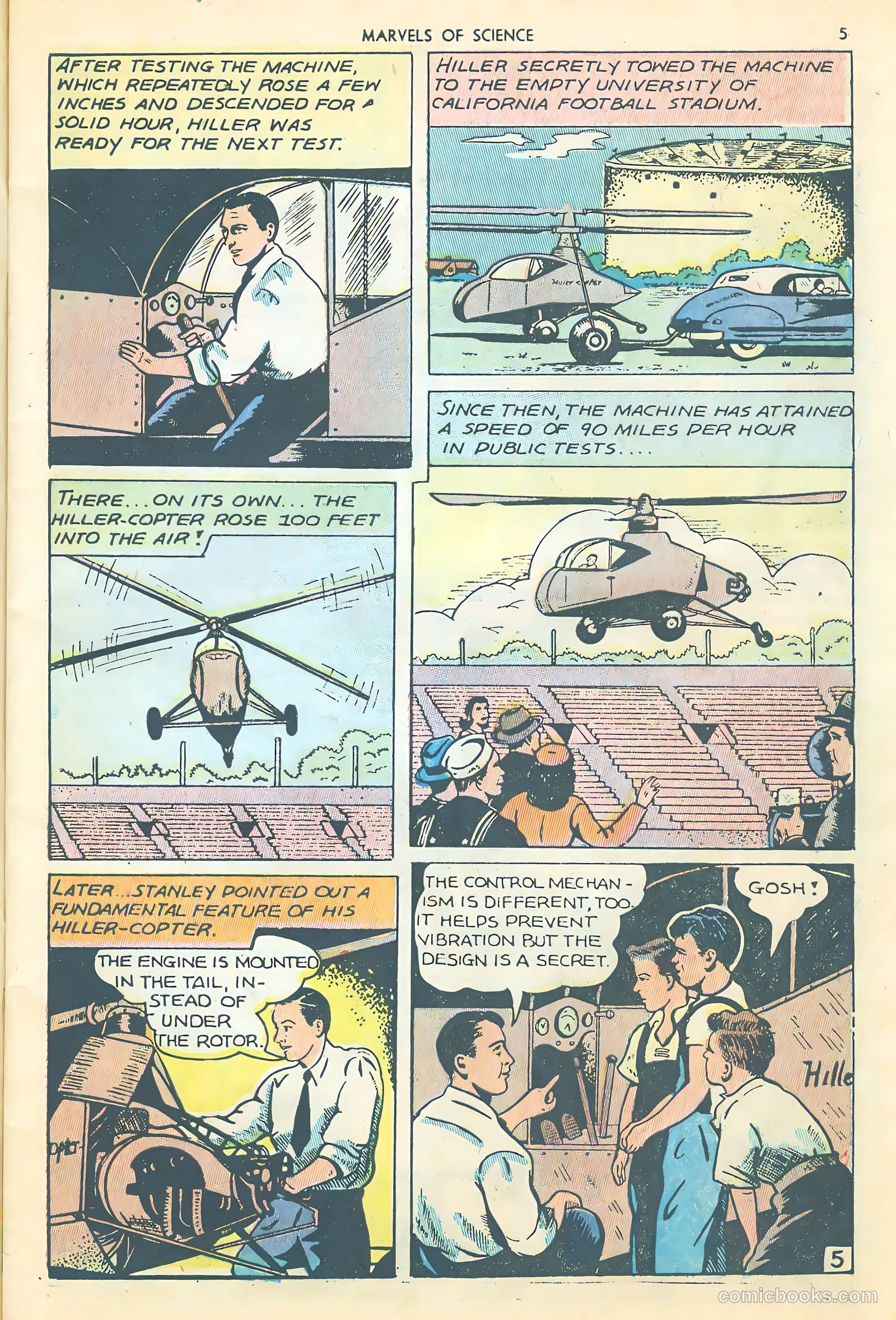 Marvels of Science #2 (1946) — page 7 of 52