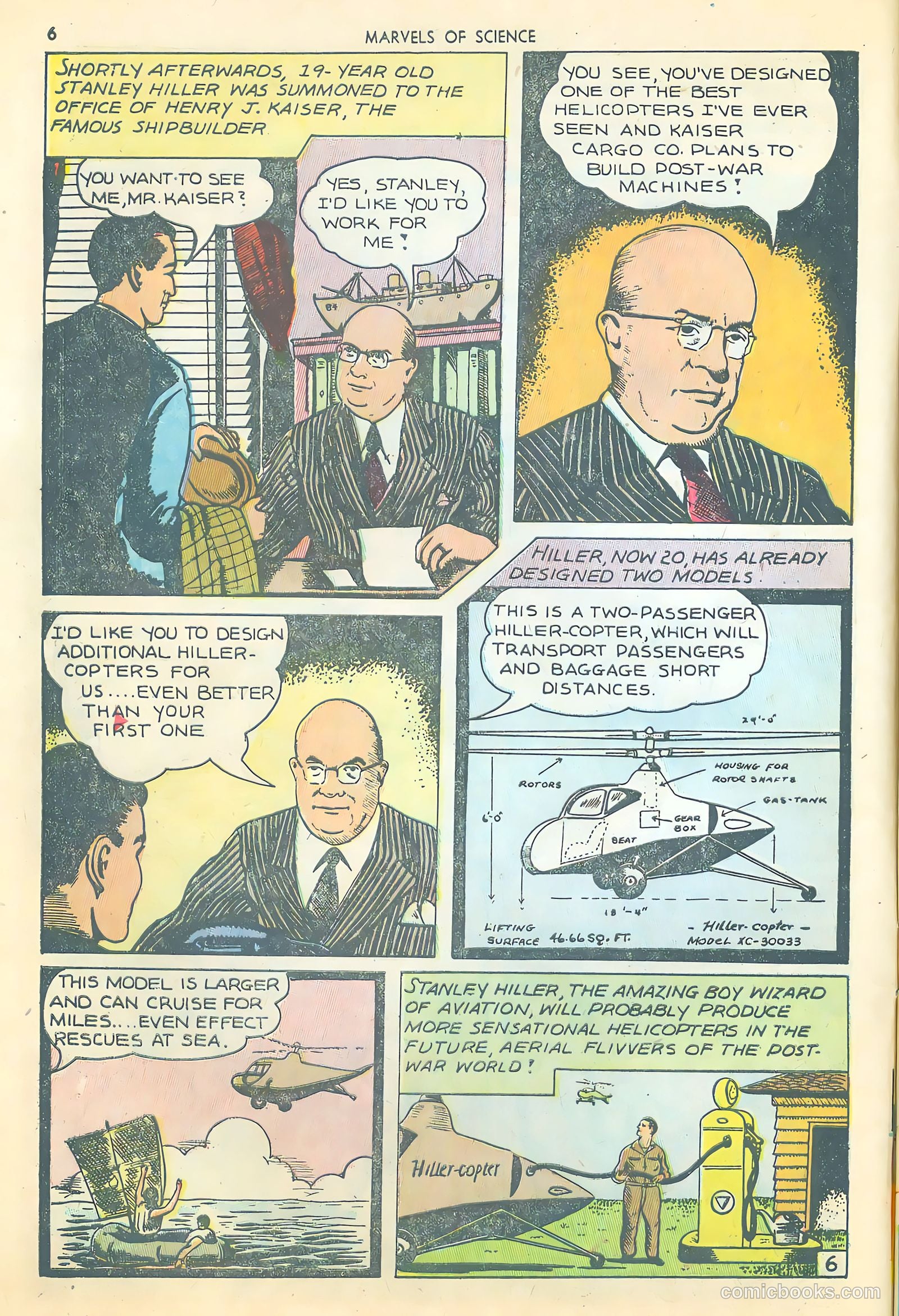 Marvels of Science #2 (1946) — page 8 of 52