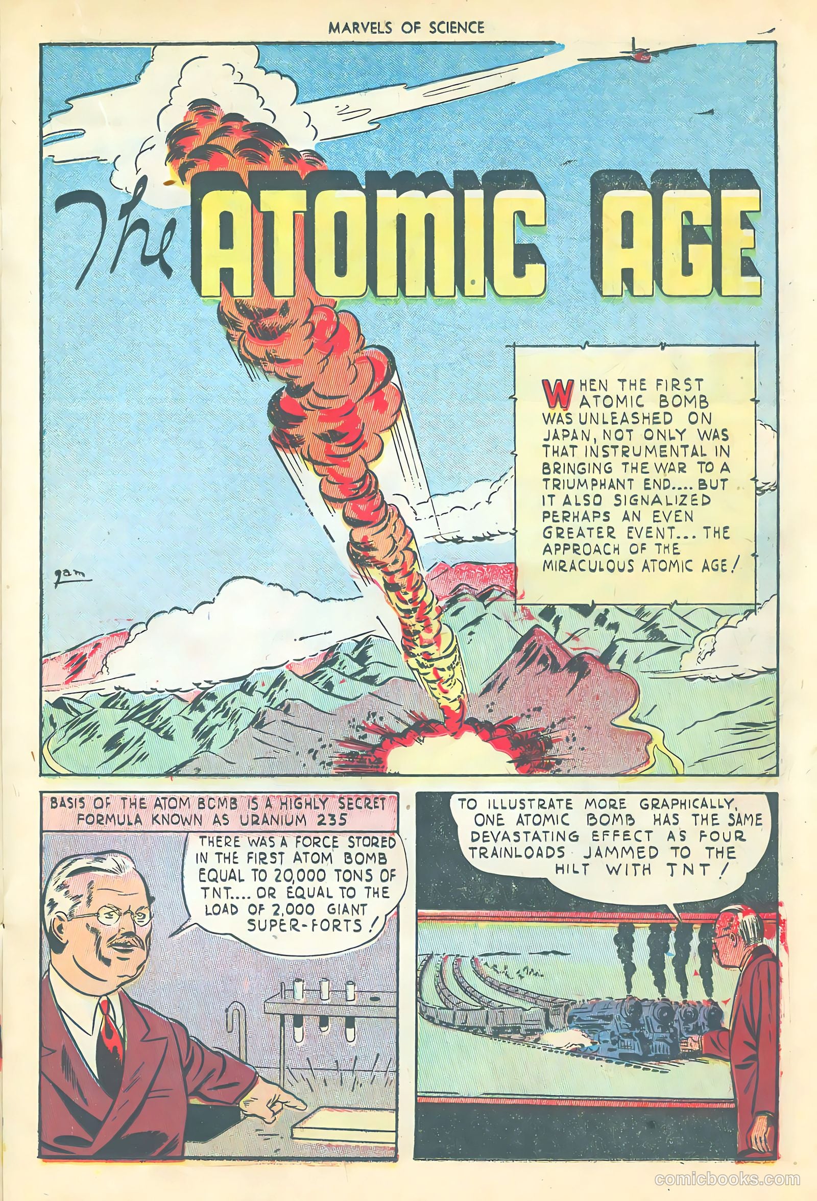Marvels of Science #2 (1946) — page 25 of 52
