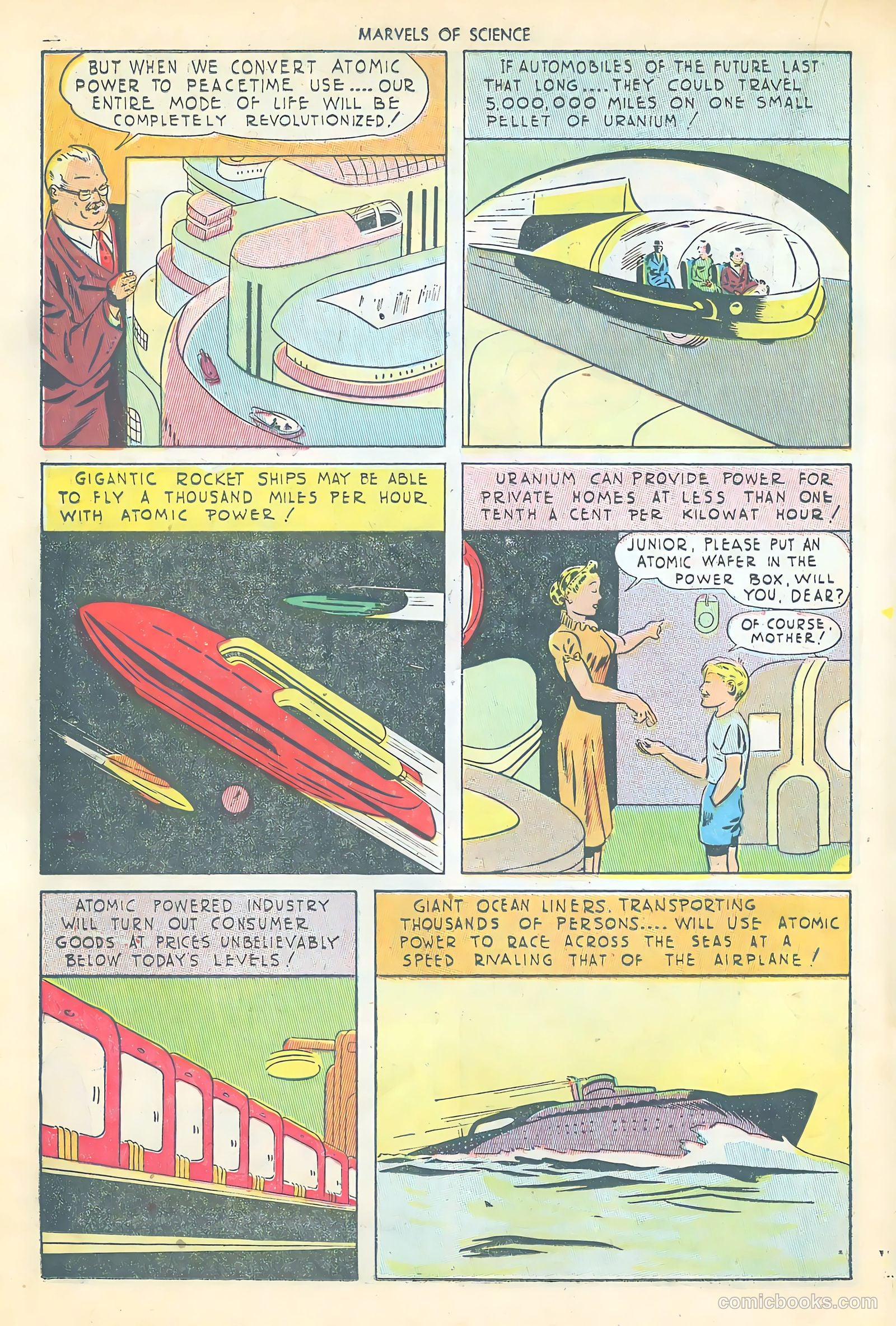 Marvels of Science #2 (1946) — page 26 of 52