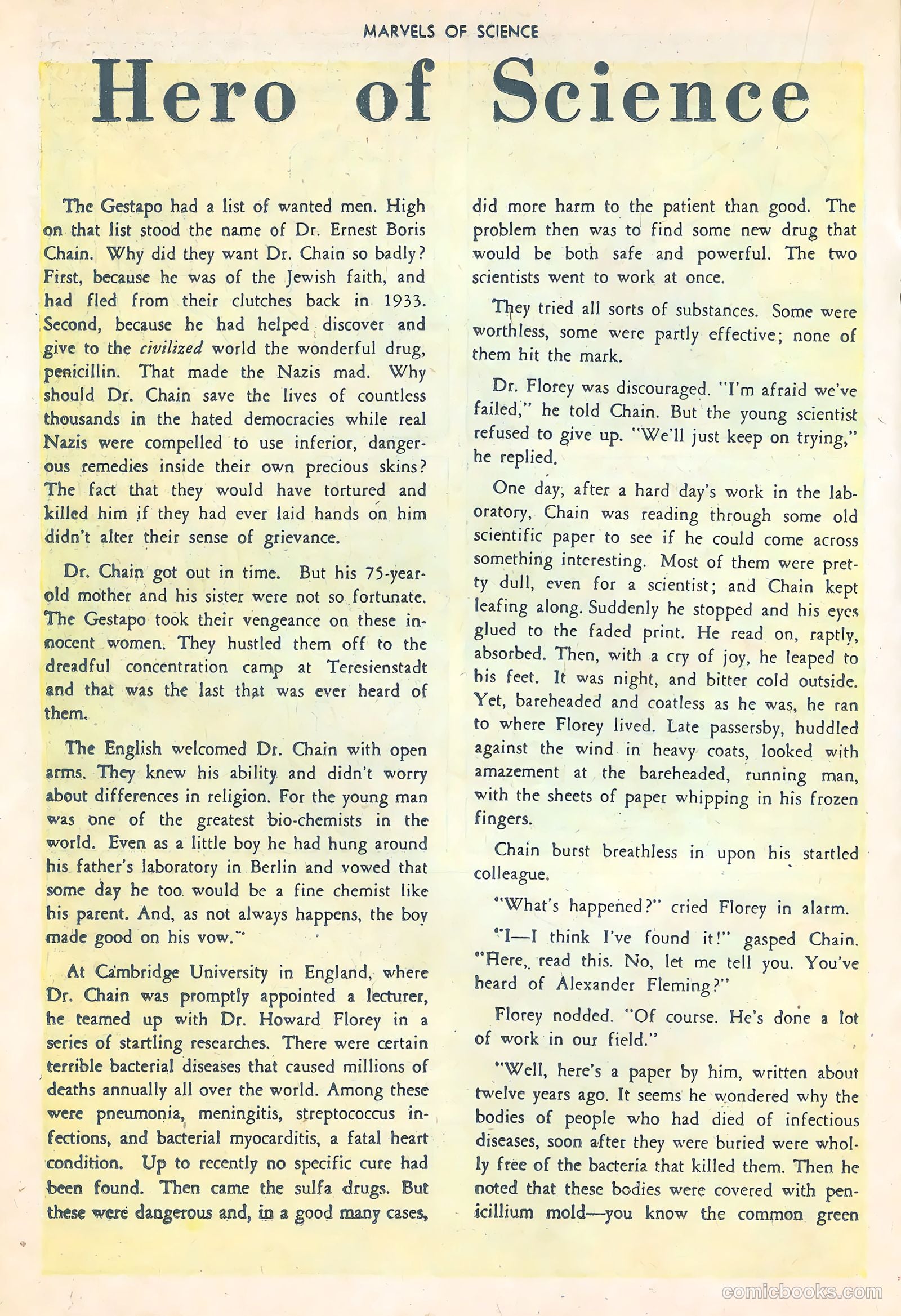 Marvels of Science #2 (1946) — page 28 of 52