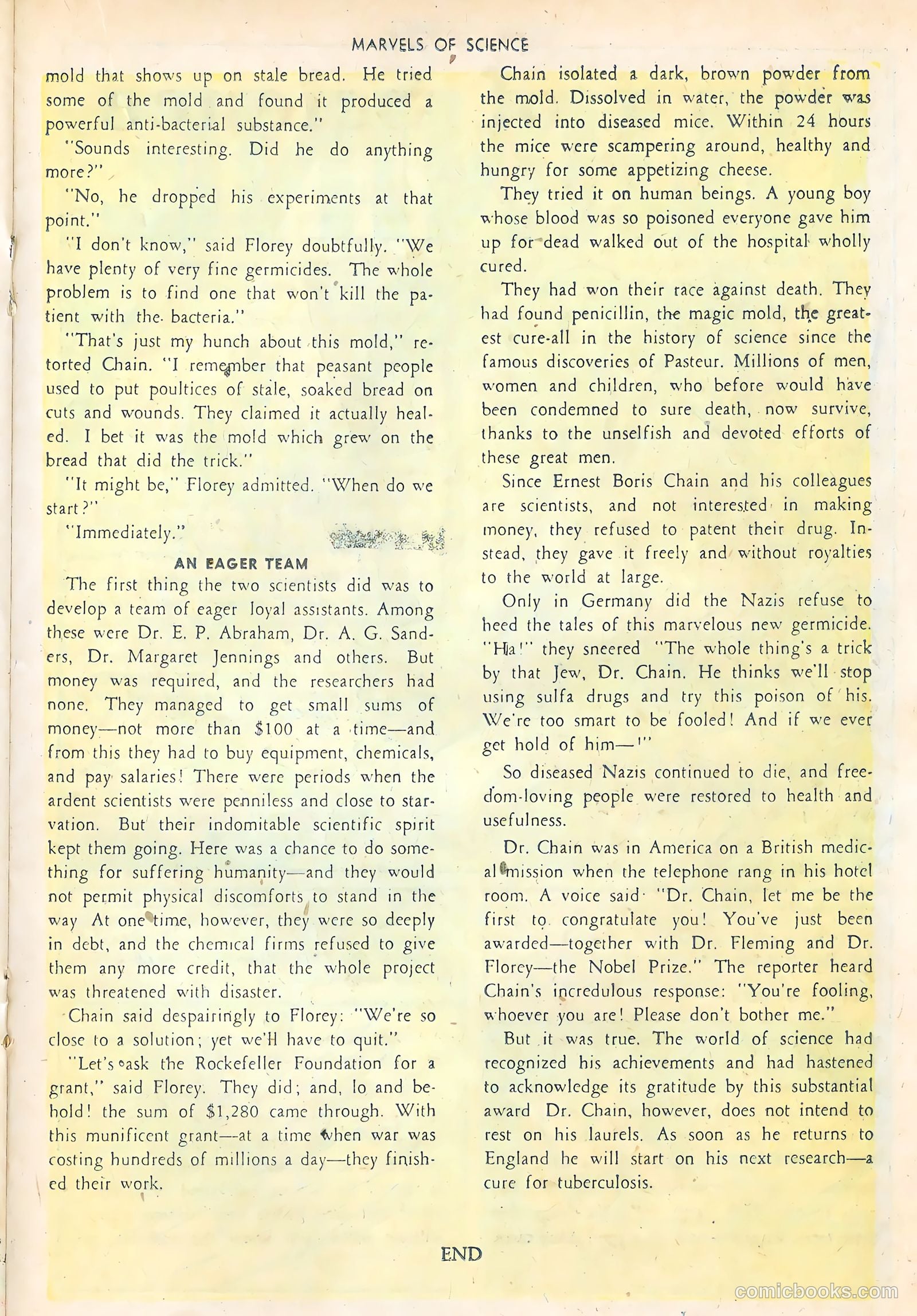 Marvels of Science #2 (1946) — page 29 of 52