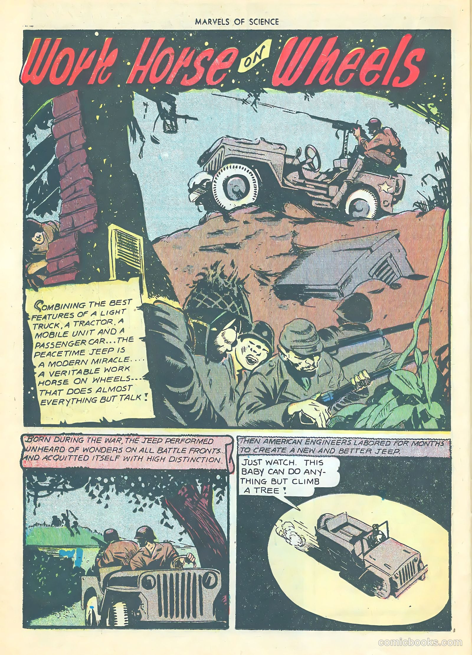 Marvels of Science #2 (1946) — page 34 of 52