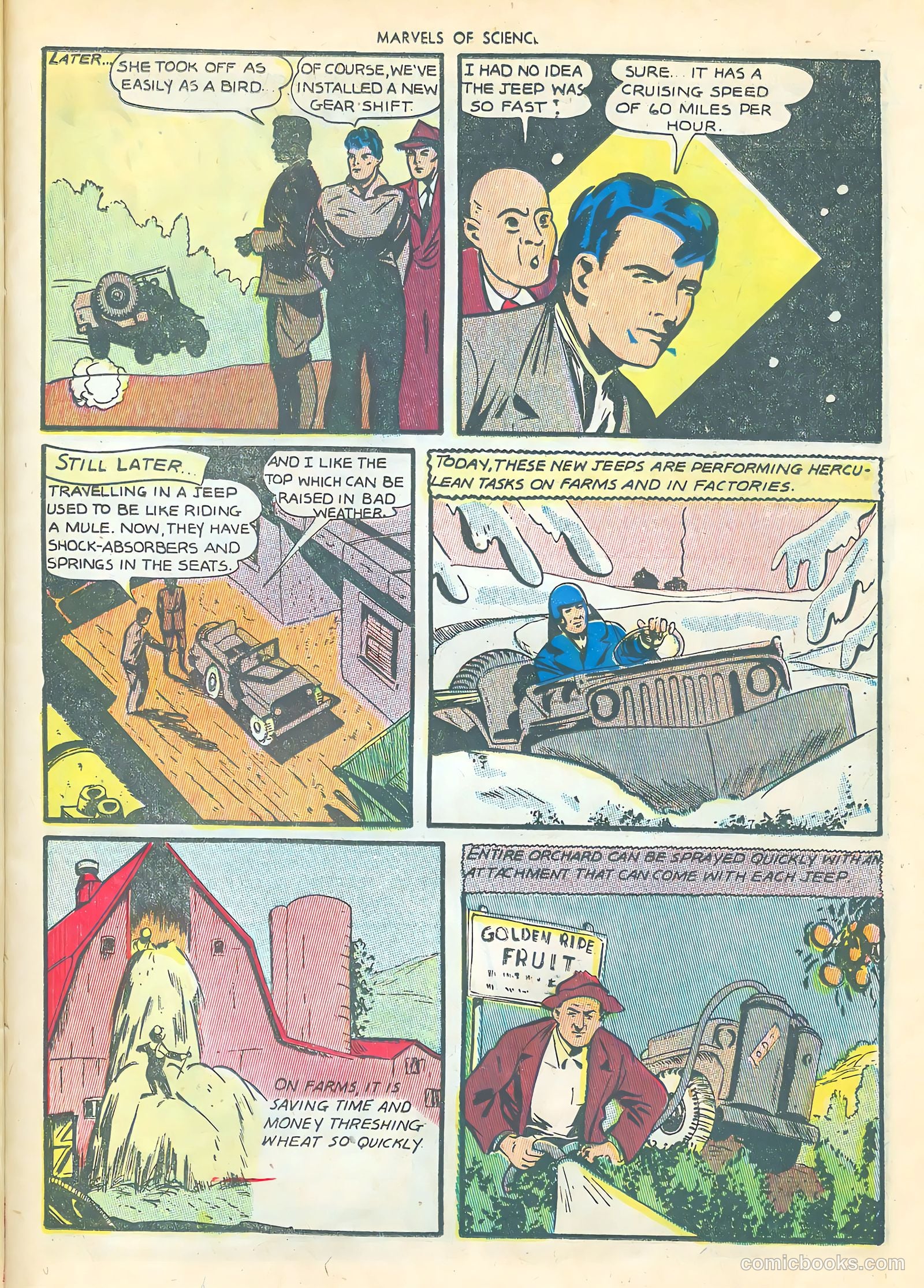 Marvels of Science #2 (1946) — page 35 of 52