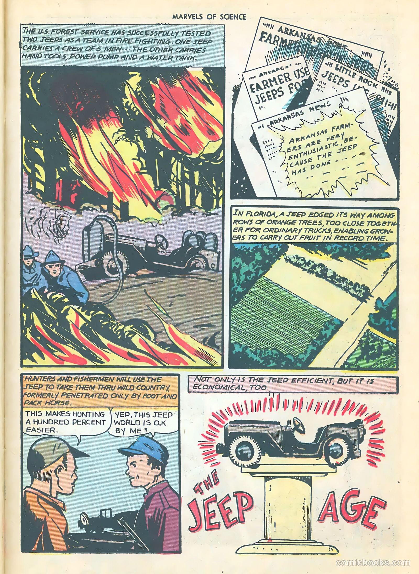 Marvels of Science #2 (1946) — page 37 of 52