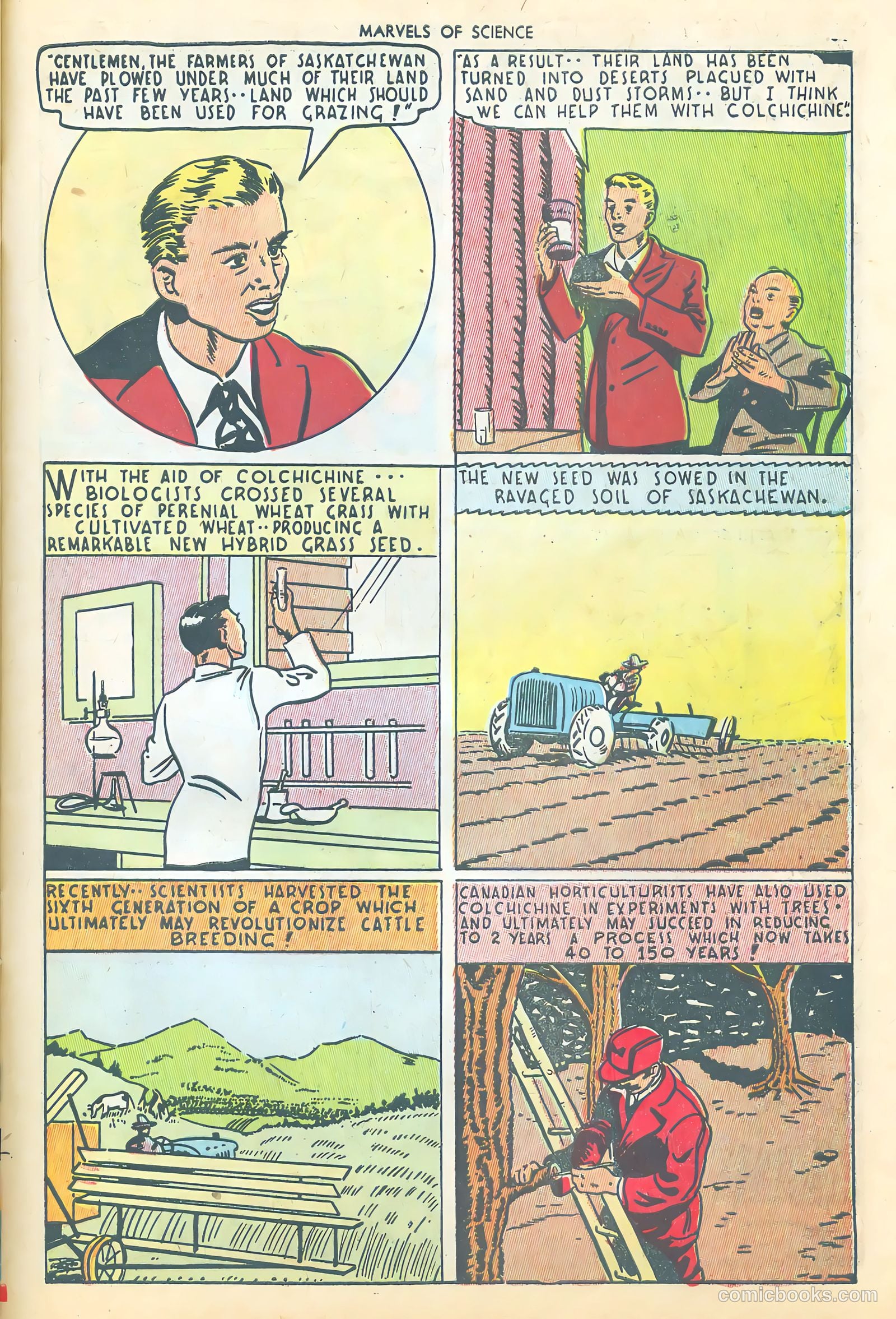 Marvels of Science #2 (1946) — page 41 of 52