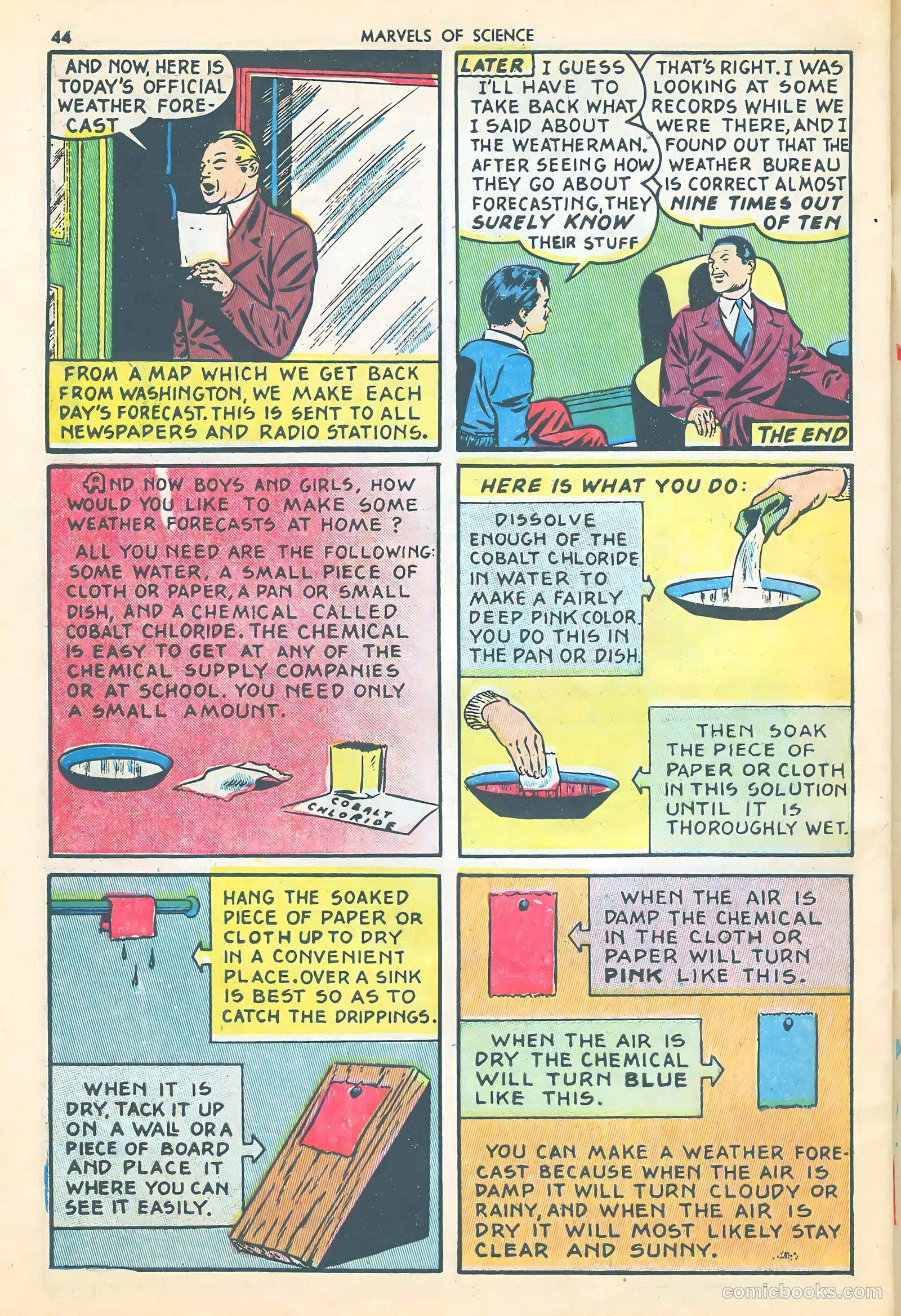 Marvels of Science #2 (1946) — page 46 of 52