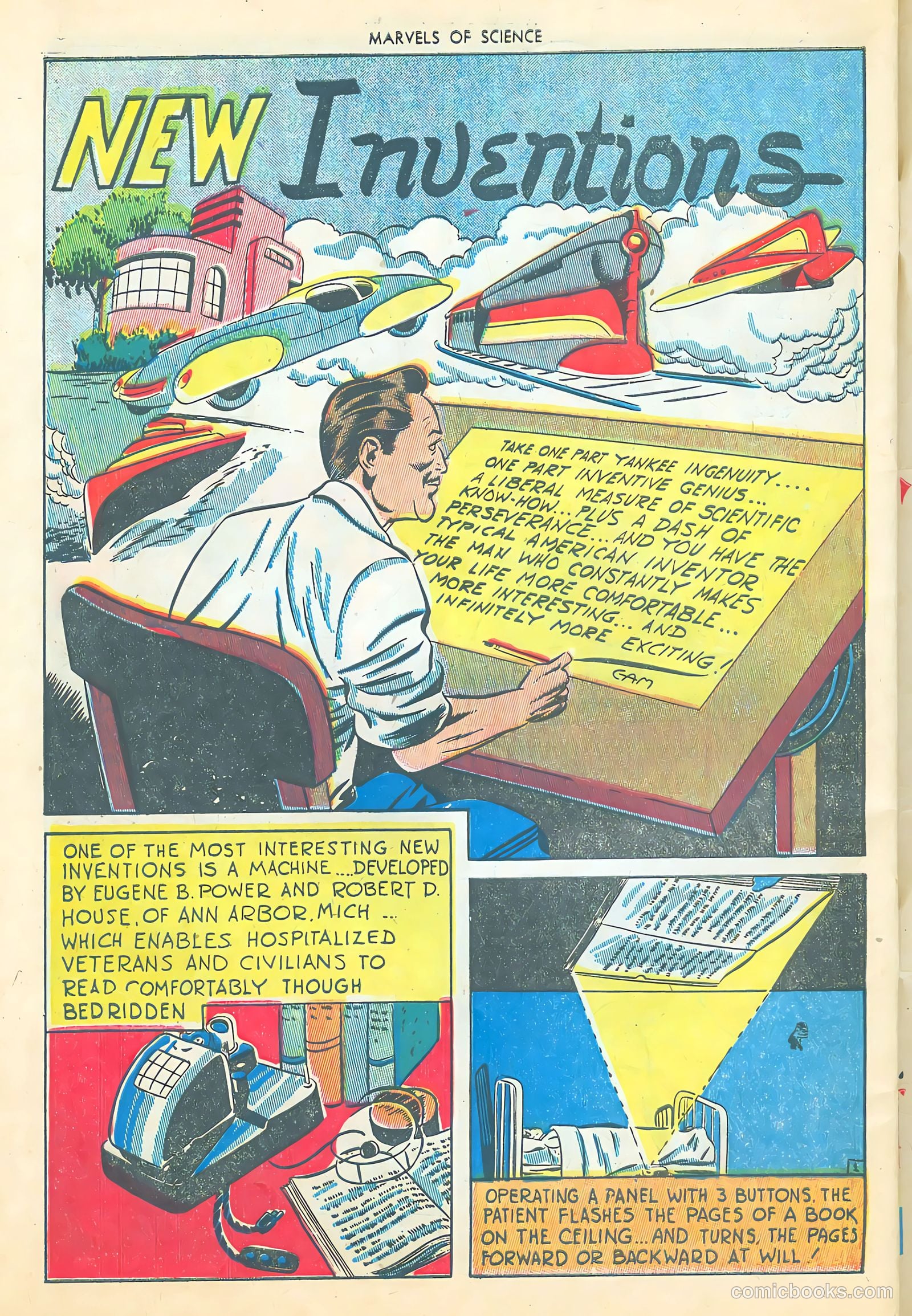 Marvels of Science #2 (1946) — page 48 of 52