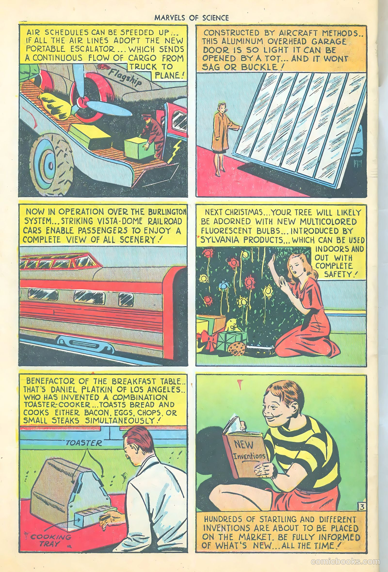 Marvels of Science #2 (1946) — page 50 of 52