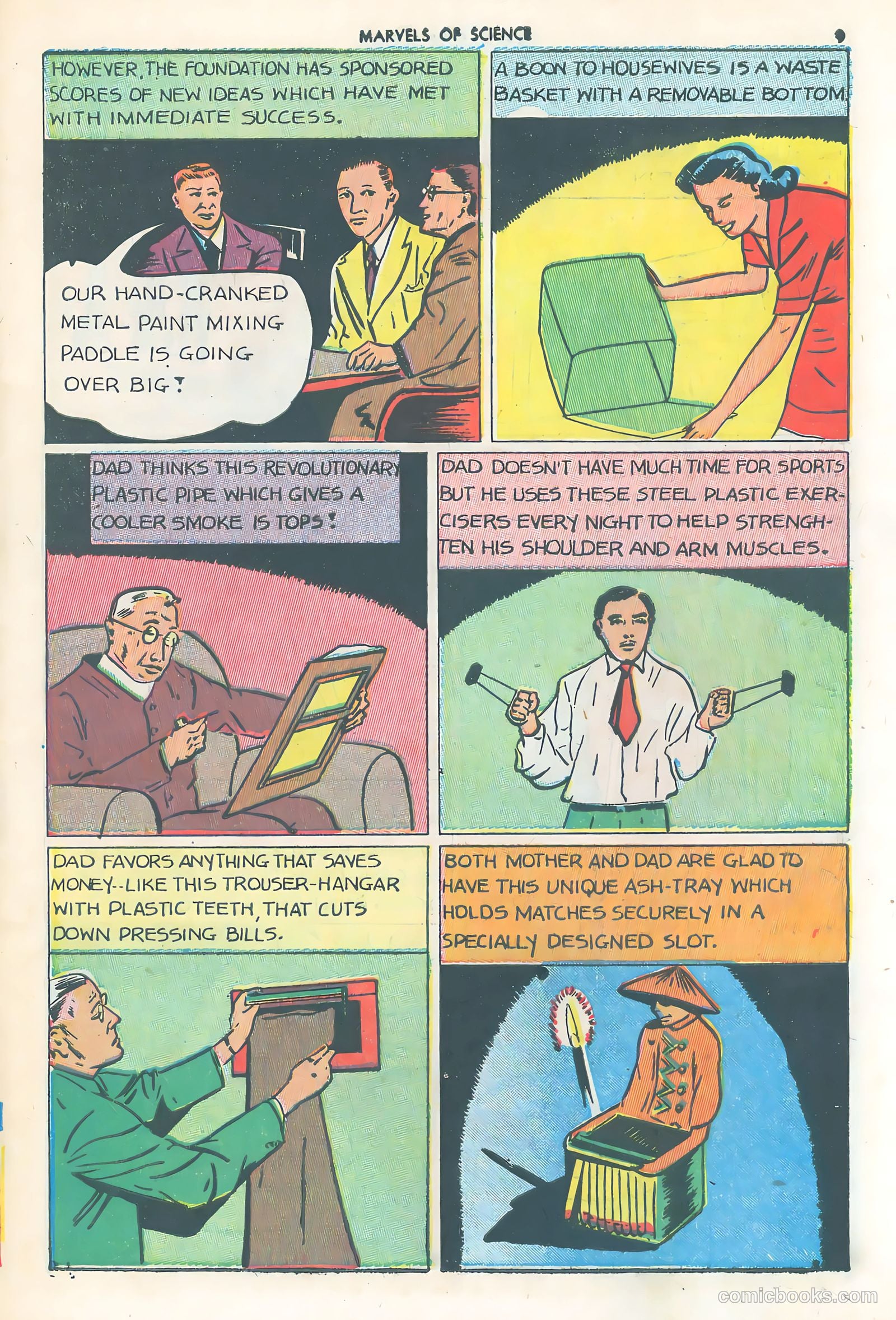 Marvels of Science #3 (1946) — page 11 of 52