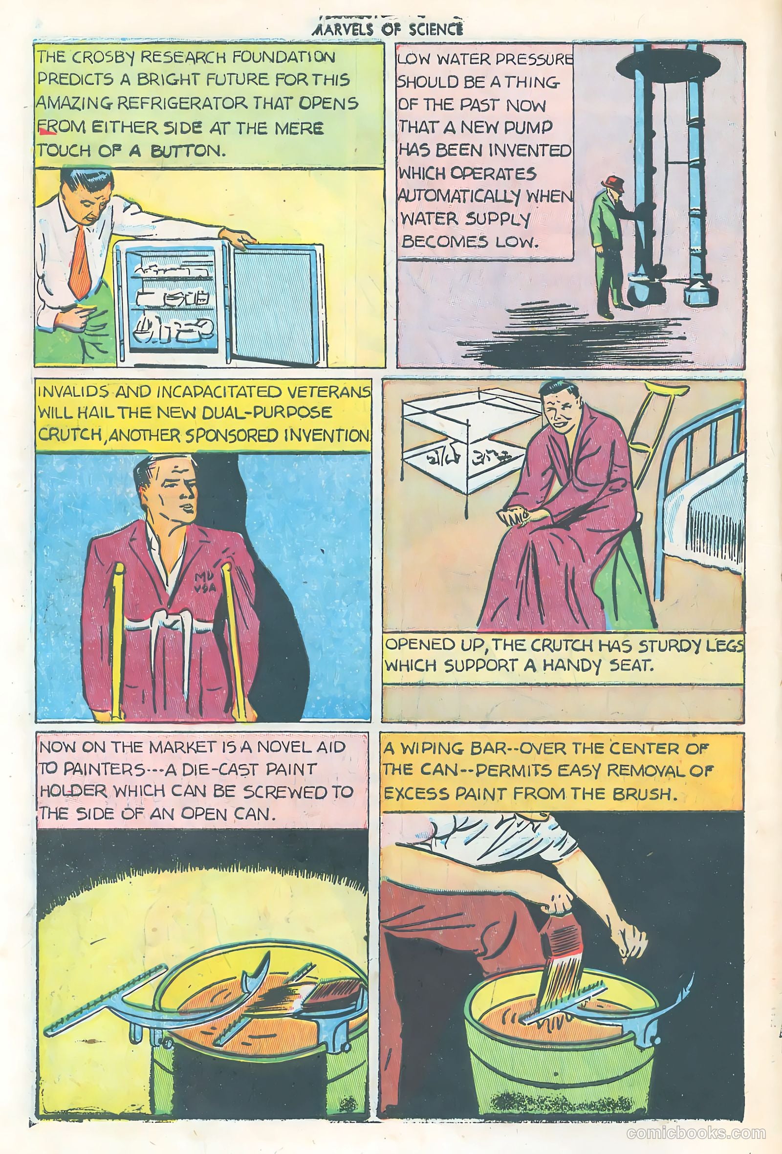 Marvels of Science #3 (1946) — page 12 of 52