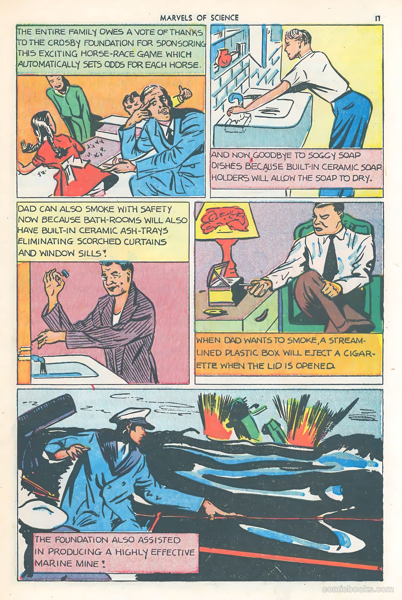 Marvels of Science #3 (1946) — page 13 of 52
