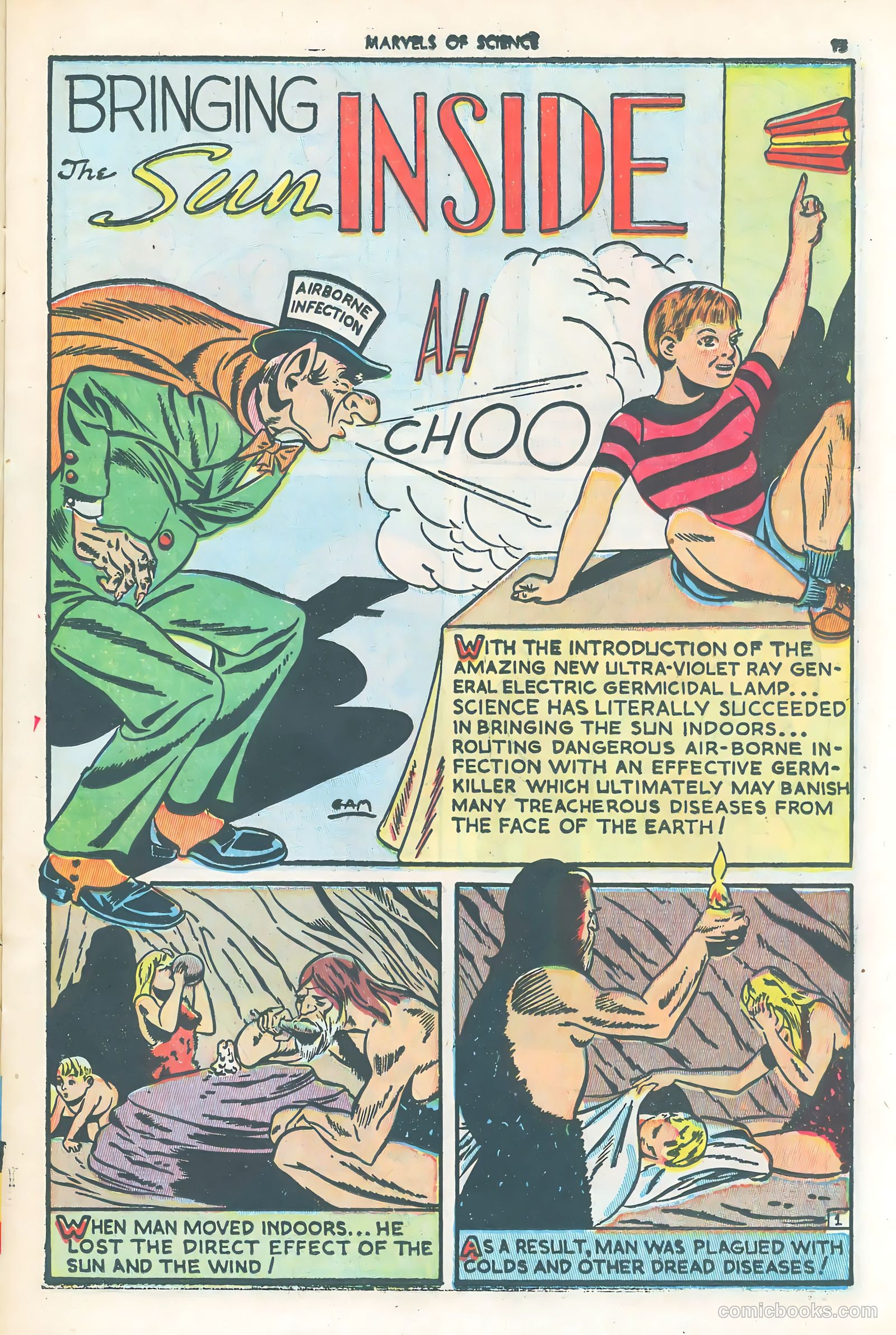 Marvels of Science #3 (1946) — page 17 of 52