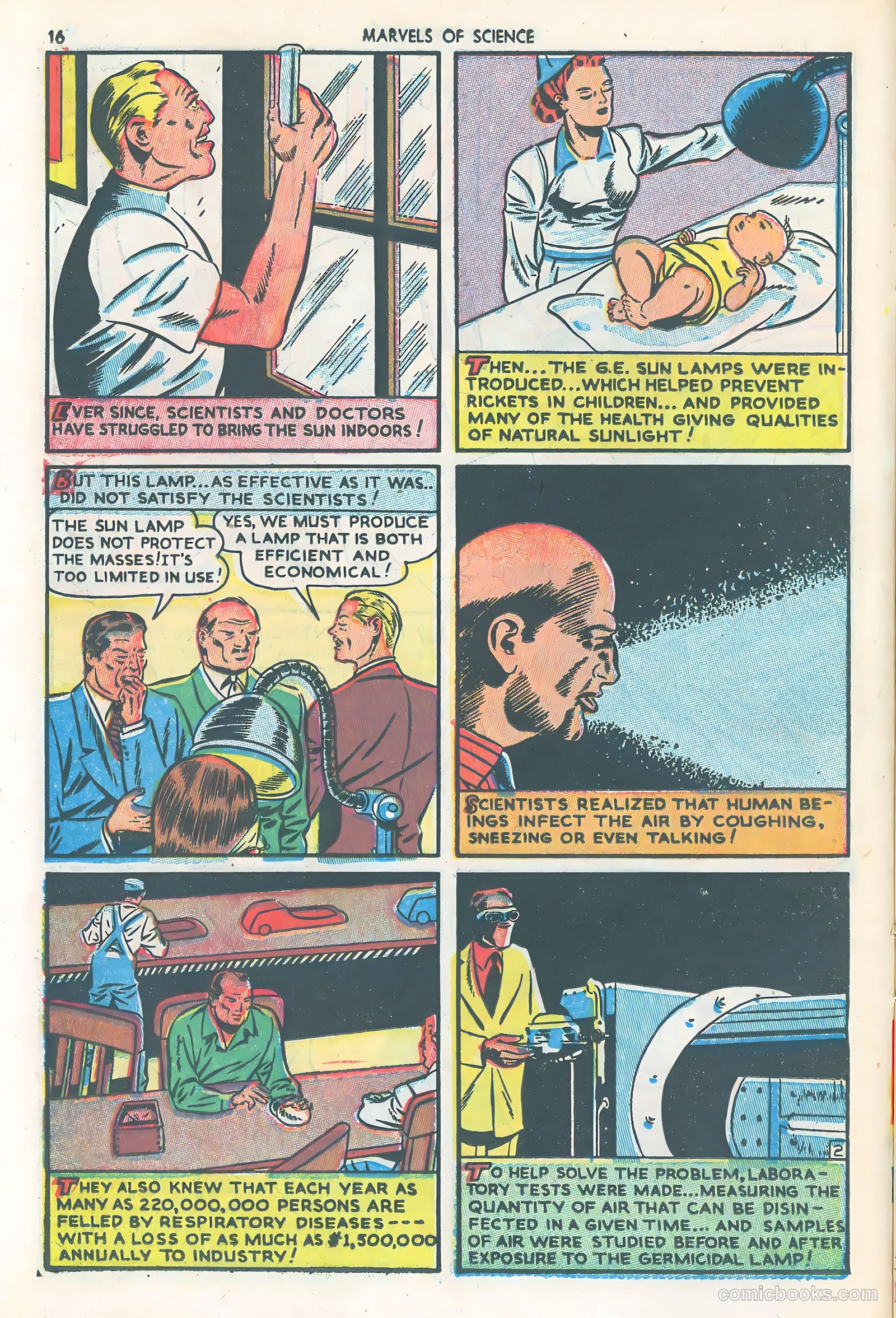 Marvels of Science #3 (1946) — page 18 of 52