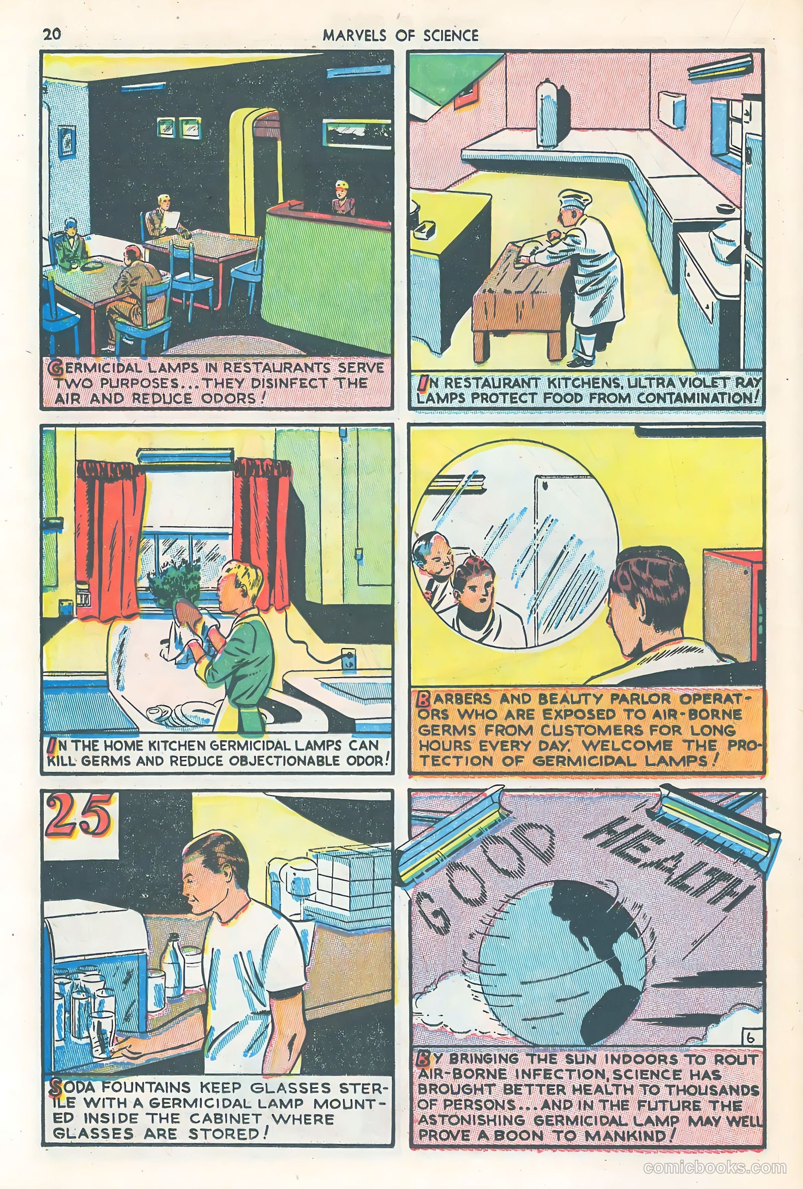 Marvels of Science #3 (1946) — page 22 of 52