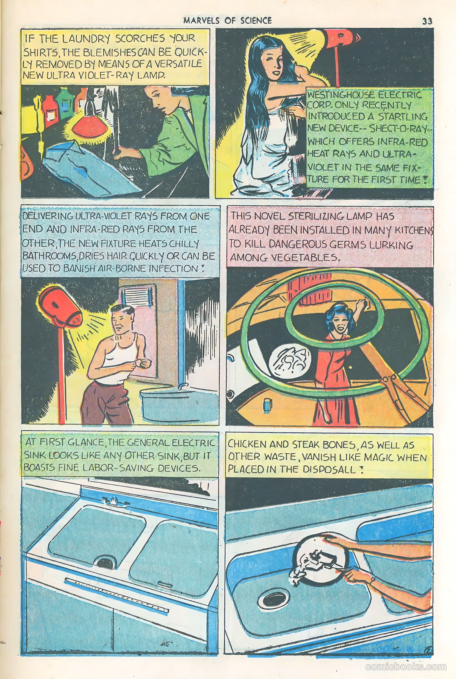 Marvels of Science #3 (1946) — page 35 of 52