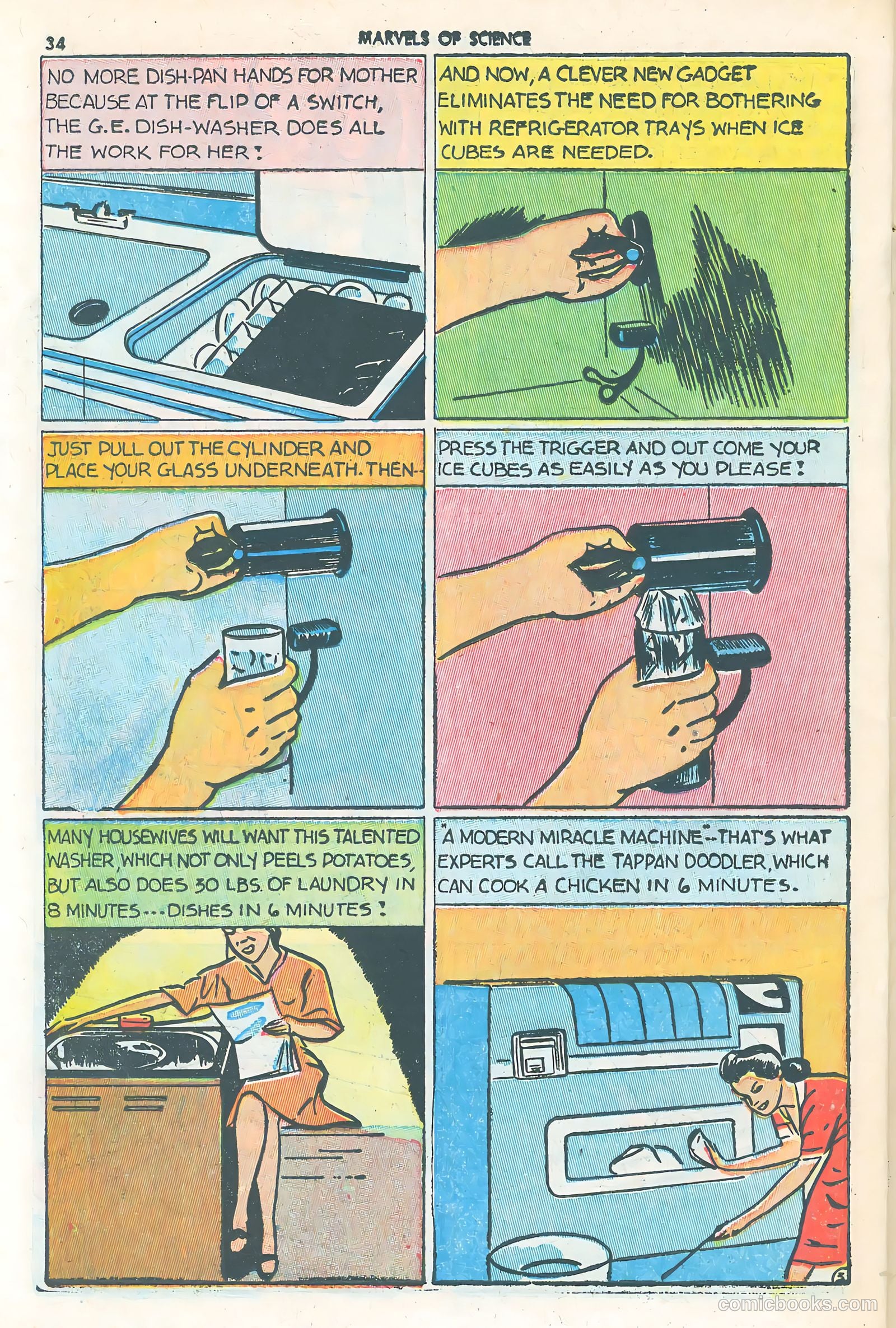 Marvels of Science #3 (1946) — page 36 of 52
