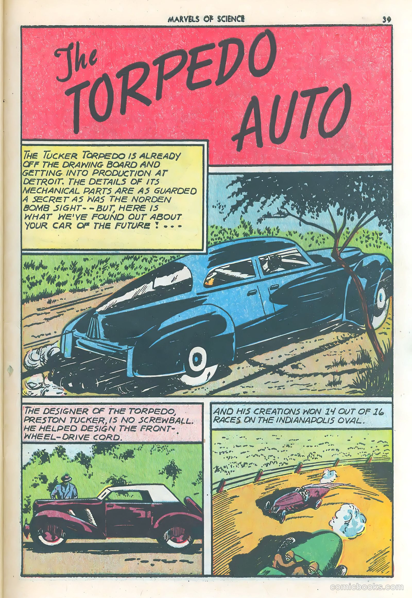Marvels of Science #3 (1946) — page 41 of 52