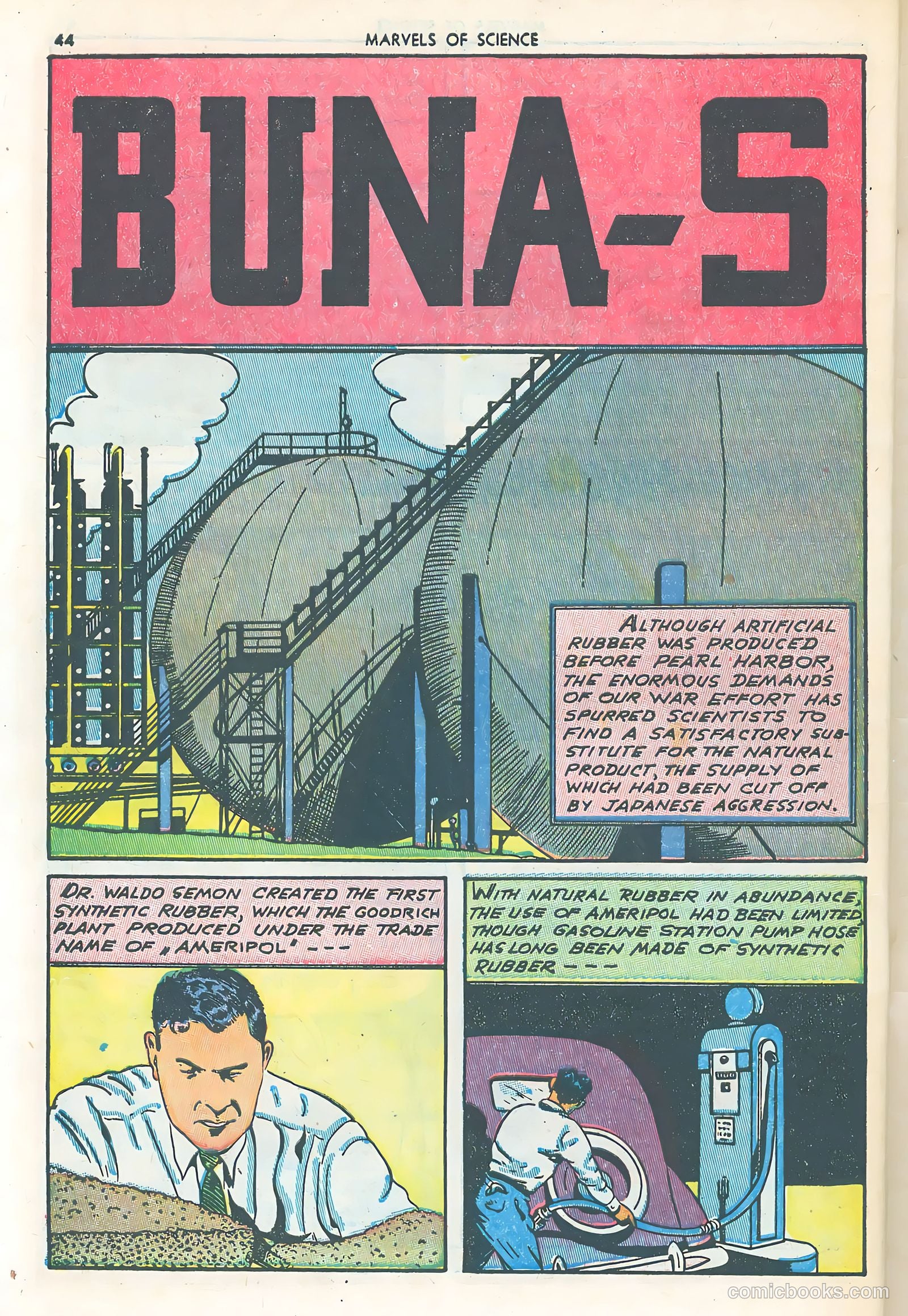 Marvels of Science #3 (1946) — page 46 of 52
