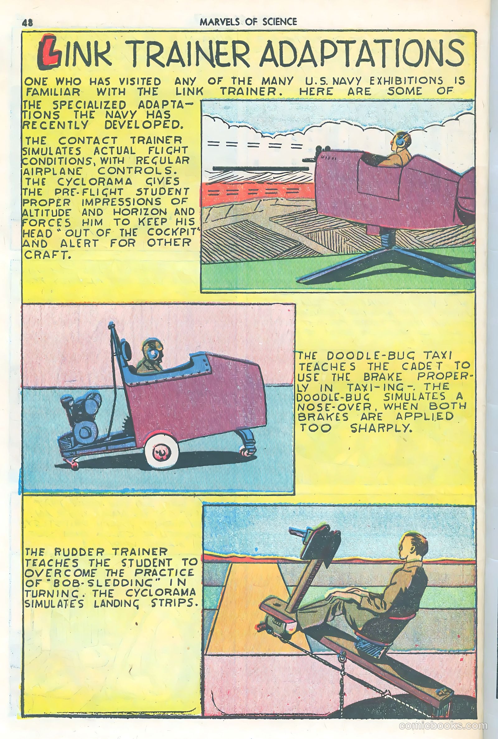 Marvels of Science #3 (1946) — page 50 of 52