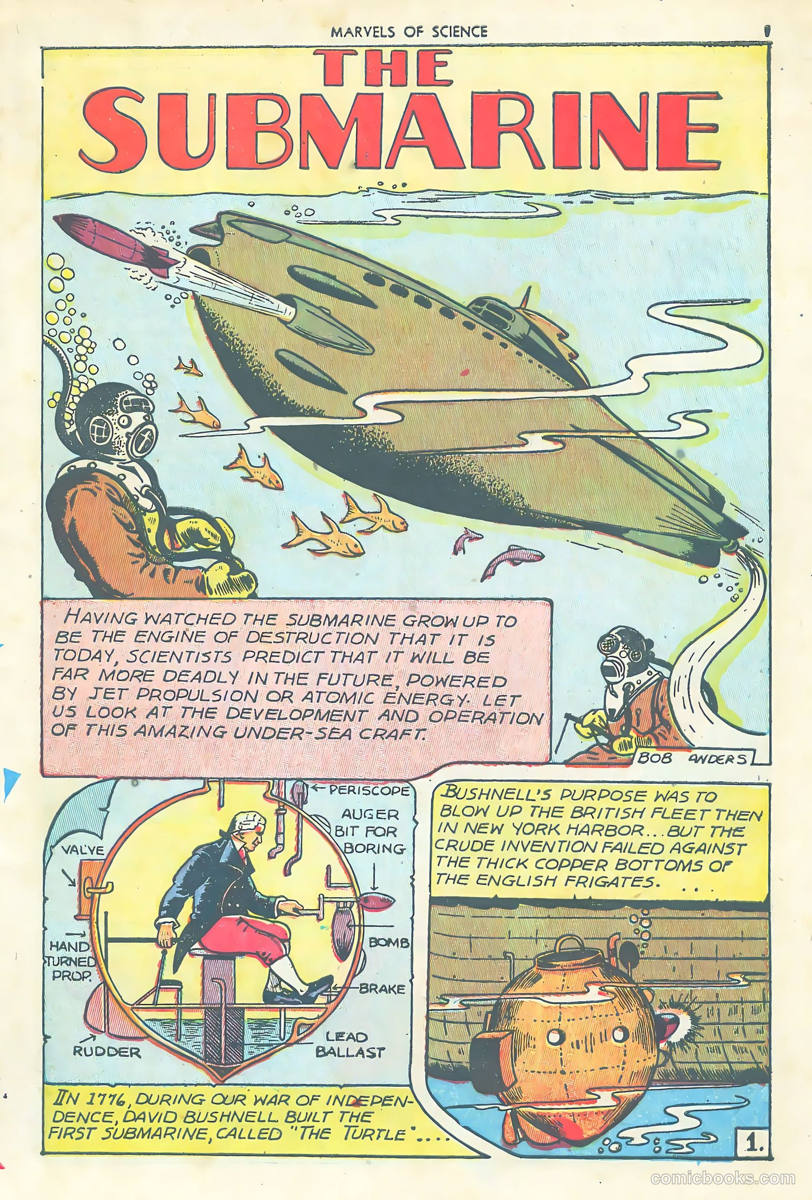 Marvels of Science #4 (1946) — page 3 of 52