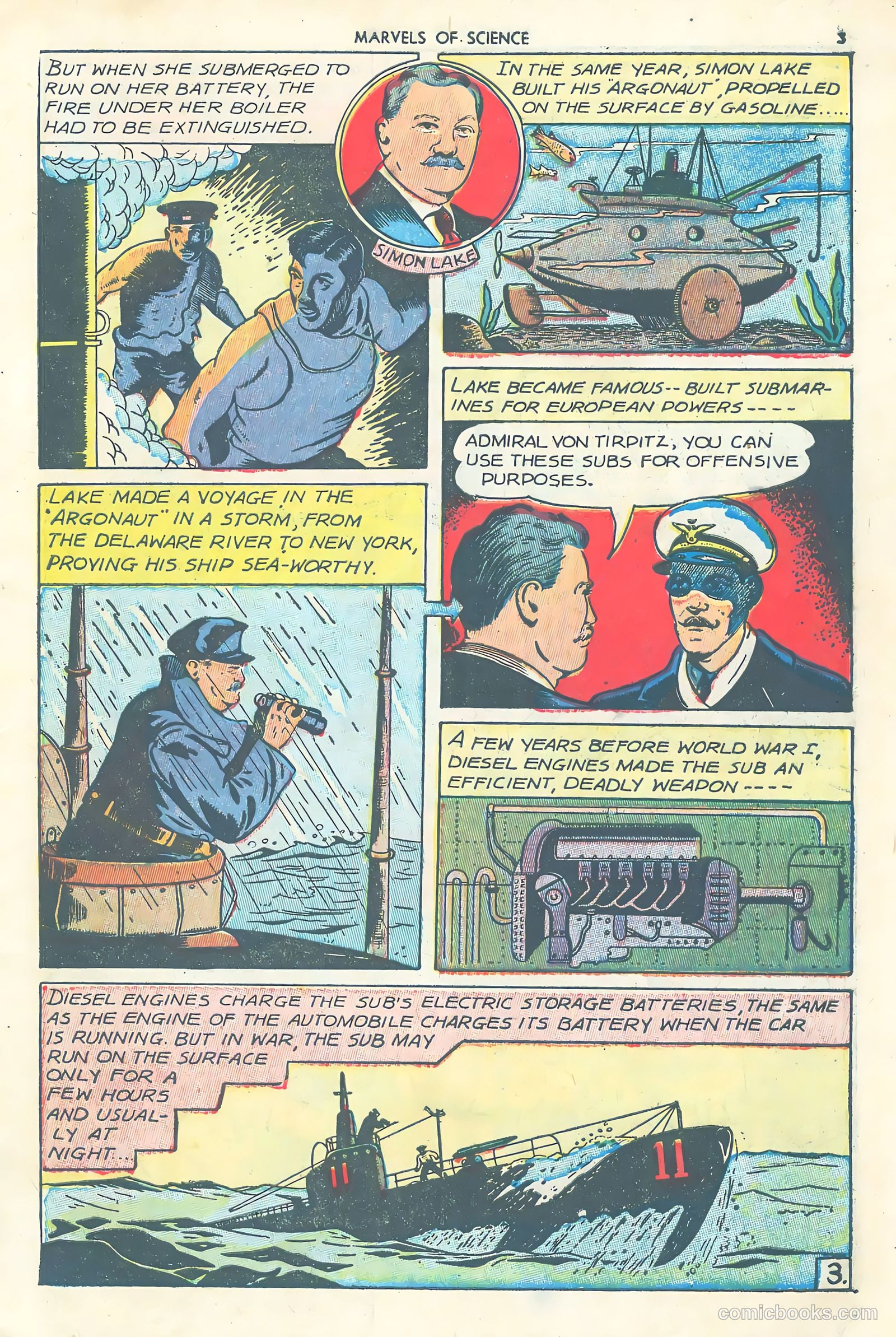 Marvels of Science #4 (1946) — page 5 of 52