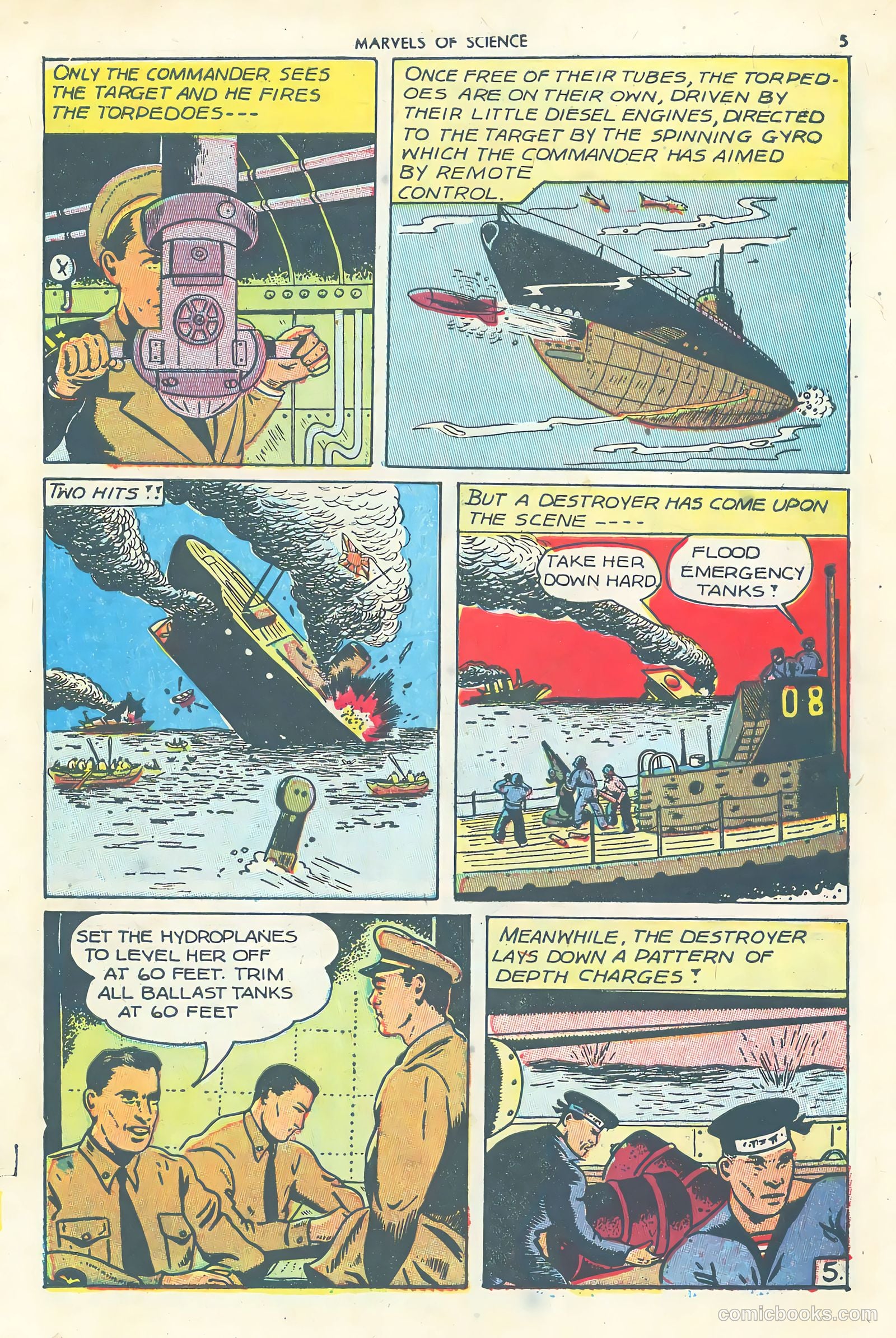 Marvels of Science #4 (1946) — page 7 of 52